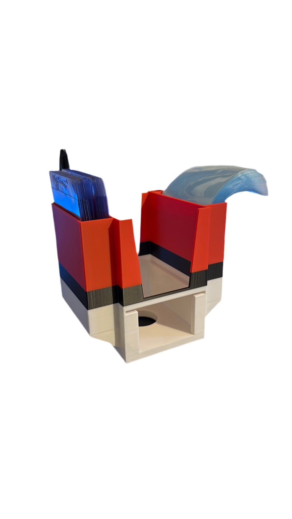 The Breaker Box v 2.0 - Submission Top Loader, Team Bag, Penny Sleeve, and Top Loader Organizer  - The Pulling Guard - Compact Storage Solution - Perfect for Team Packs and Magnetic Protectors