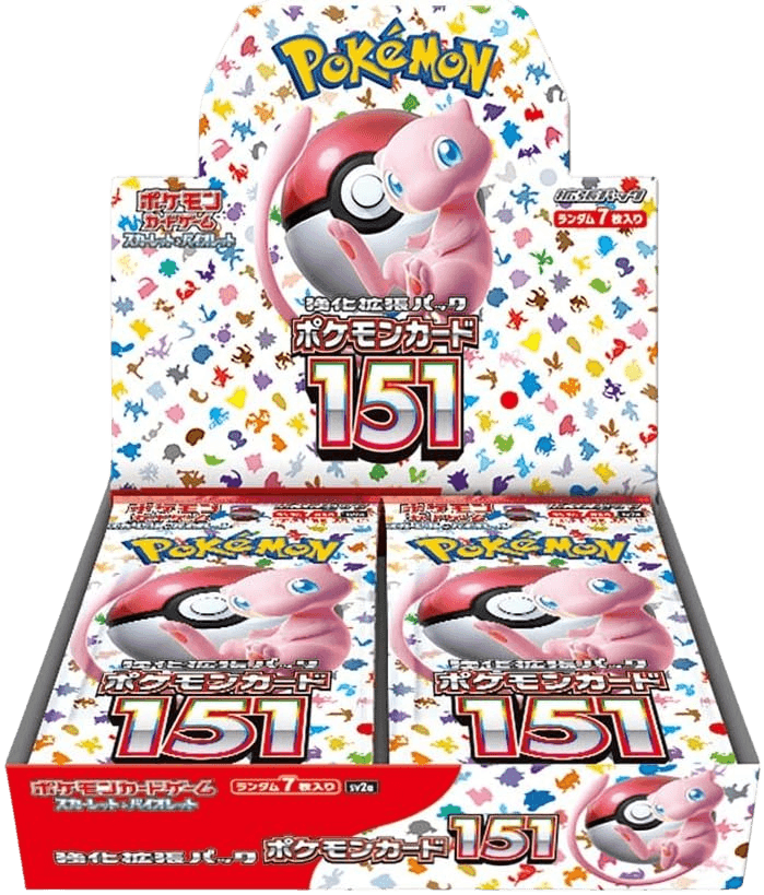Japanese Pokémon Card 151 - Booster Box
