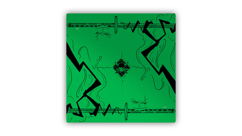 Triple-Blade Swordsman 2 Player Cloth Playmat