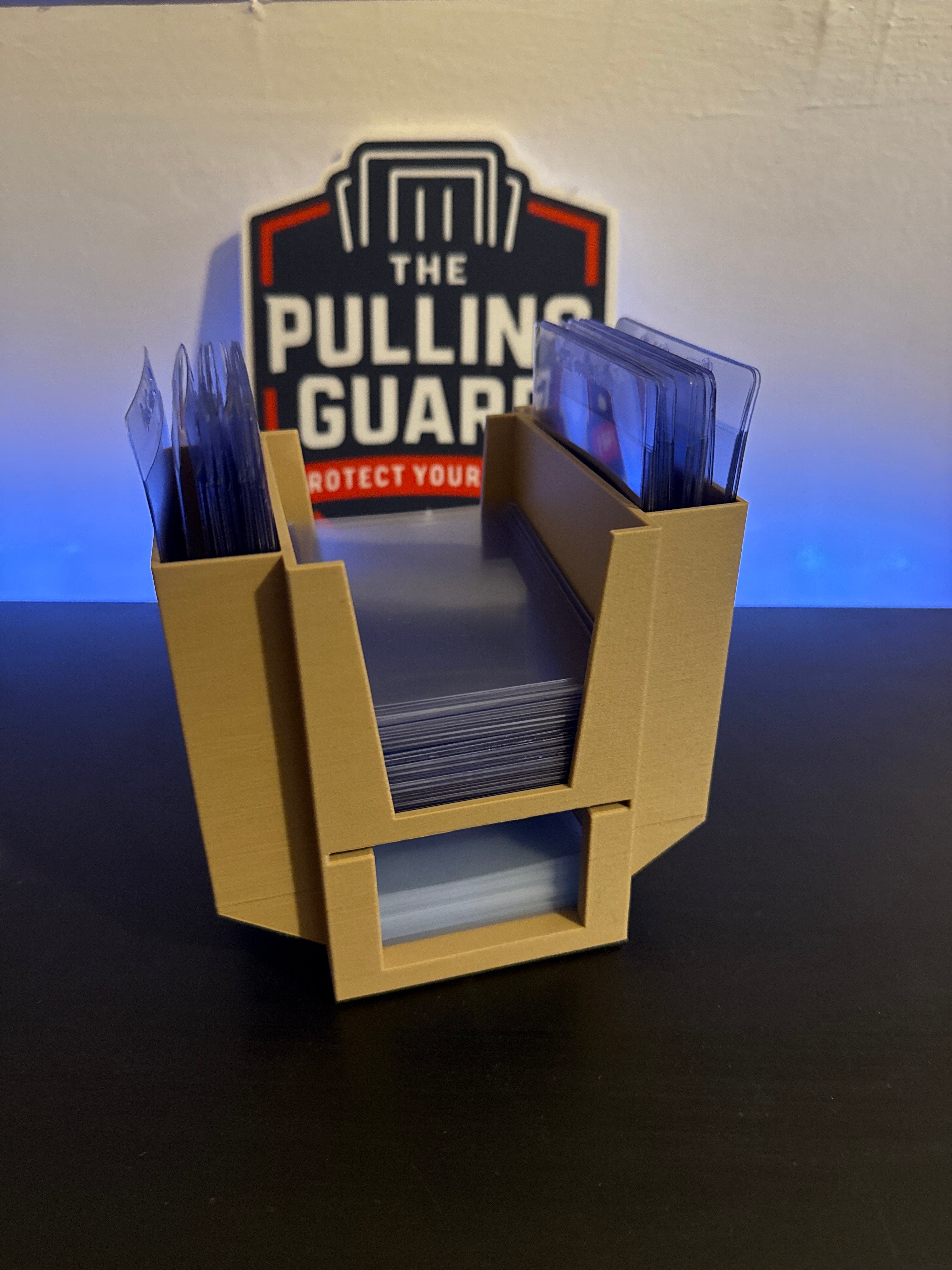 The Breaker Box v 2.0 - Submission Top Loader, Team Bag, Penny Sleeve, and Top Loader Organizer  - The Pulling Guard - Compact Storage Solution - Perfect for Team Packs and Magnetic Protectors
