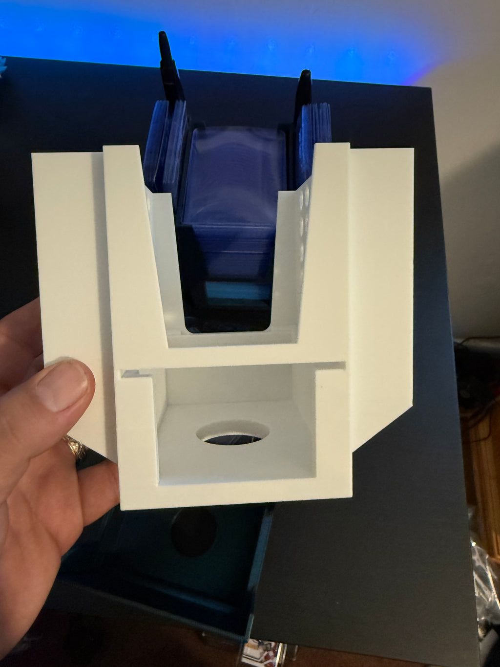 The Breaker Box v 2.0 - Submission Top Loader, Team Bag, Penny Sleeve, and Top Loader Organizer  - The Pulling Guard - Compact Storage Solution - Perfect for Team Packs and Magnetic Protectors