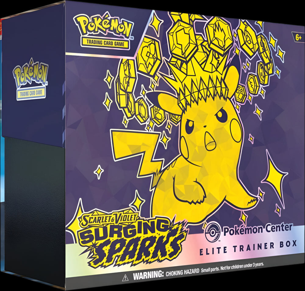 Scarlet & Violet: Surging Sparks - Elite Trainer Box (Pokemon Center Exclusive)