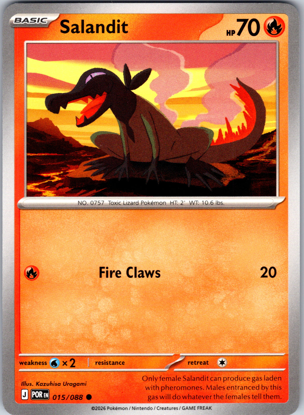 Salandit #015/088 ME03: Perfect Order Common