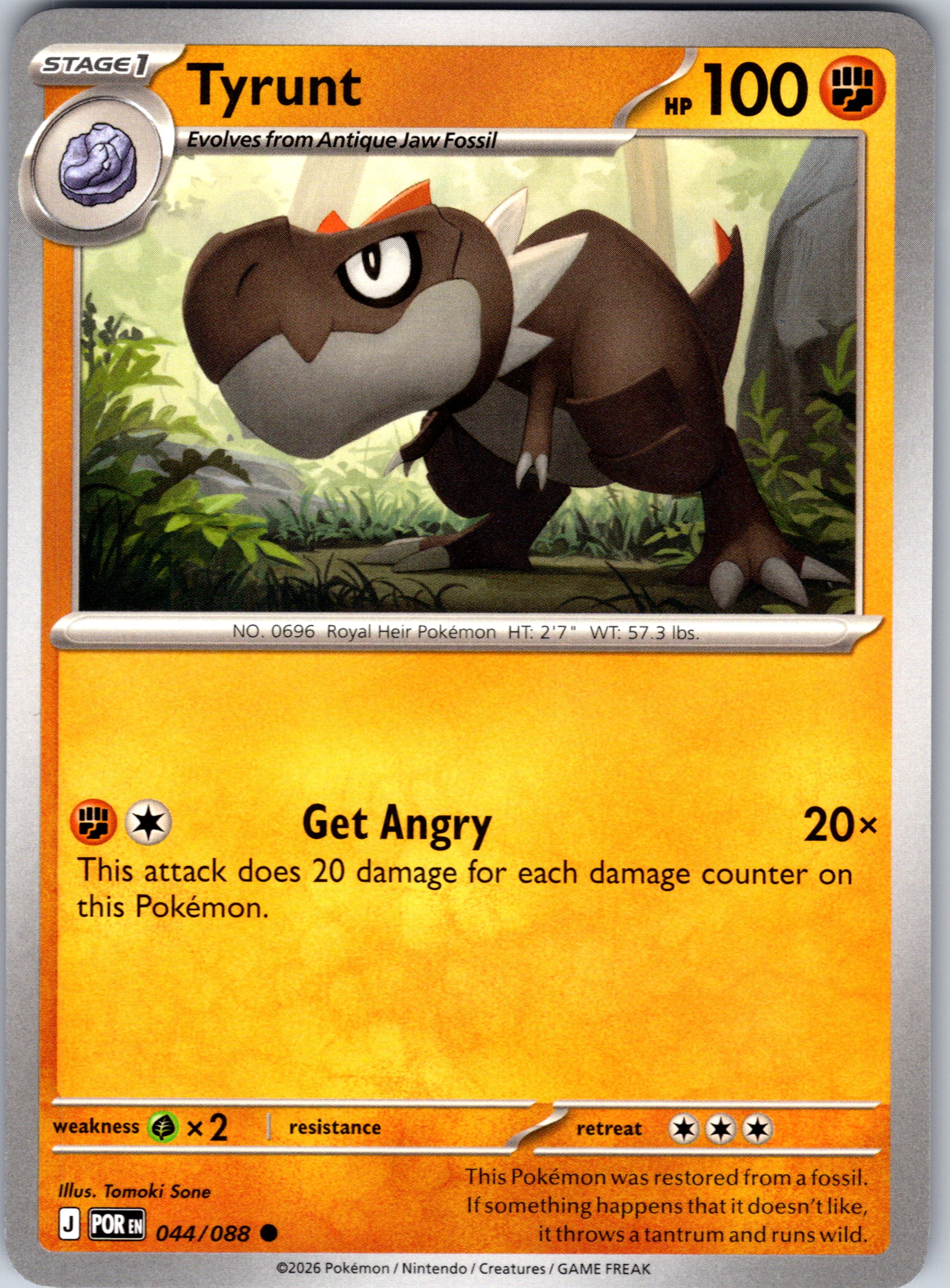 Tyrunt #044/088 ME03: Perfect Order Common