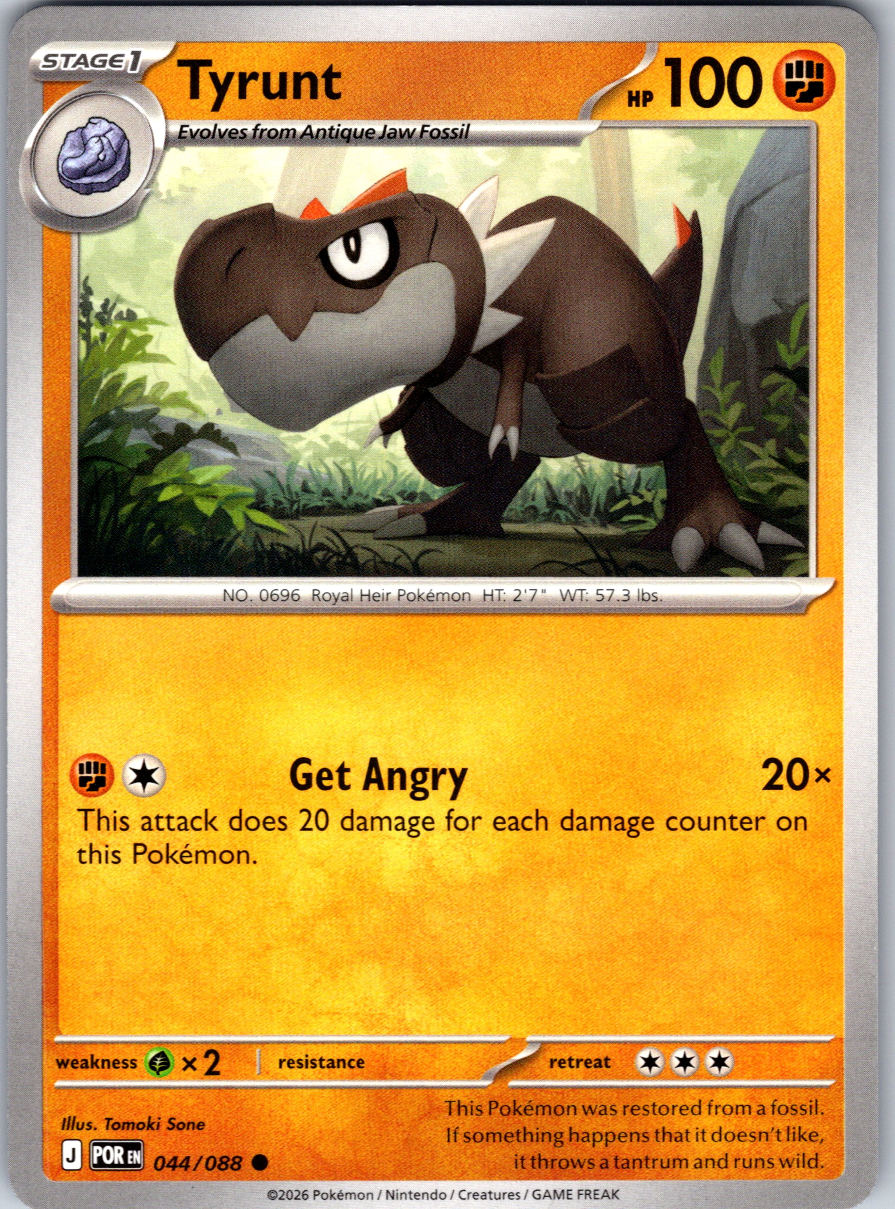 Tyrunt #044/088 ME03: Perfect Order Common