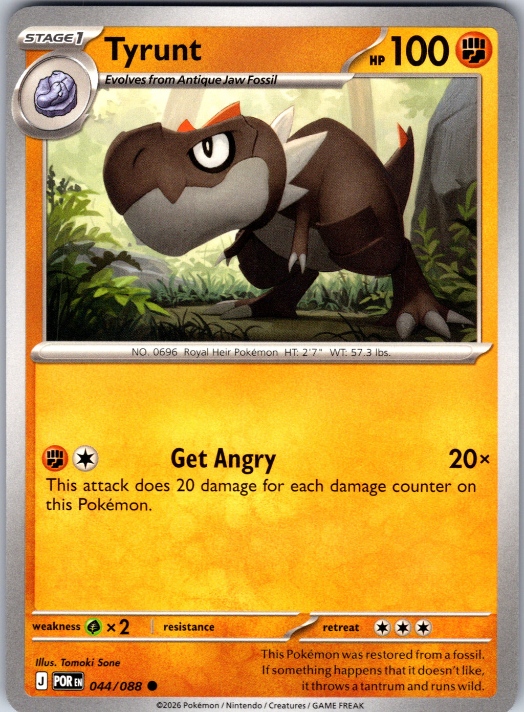 Tyrunt #044/088 ME03: Perfect Order Common