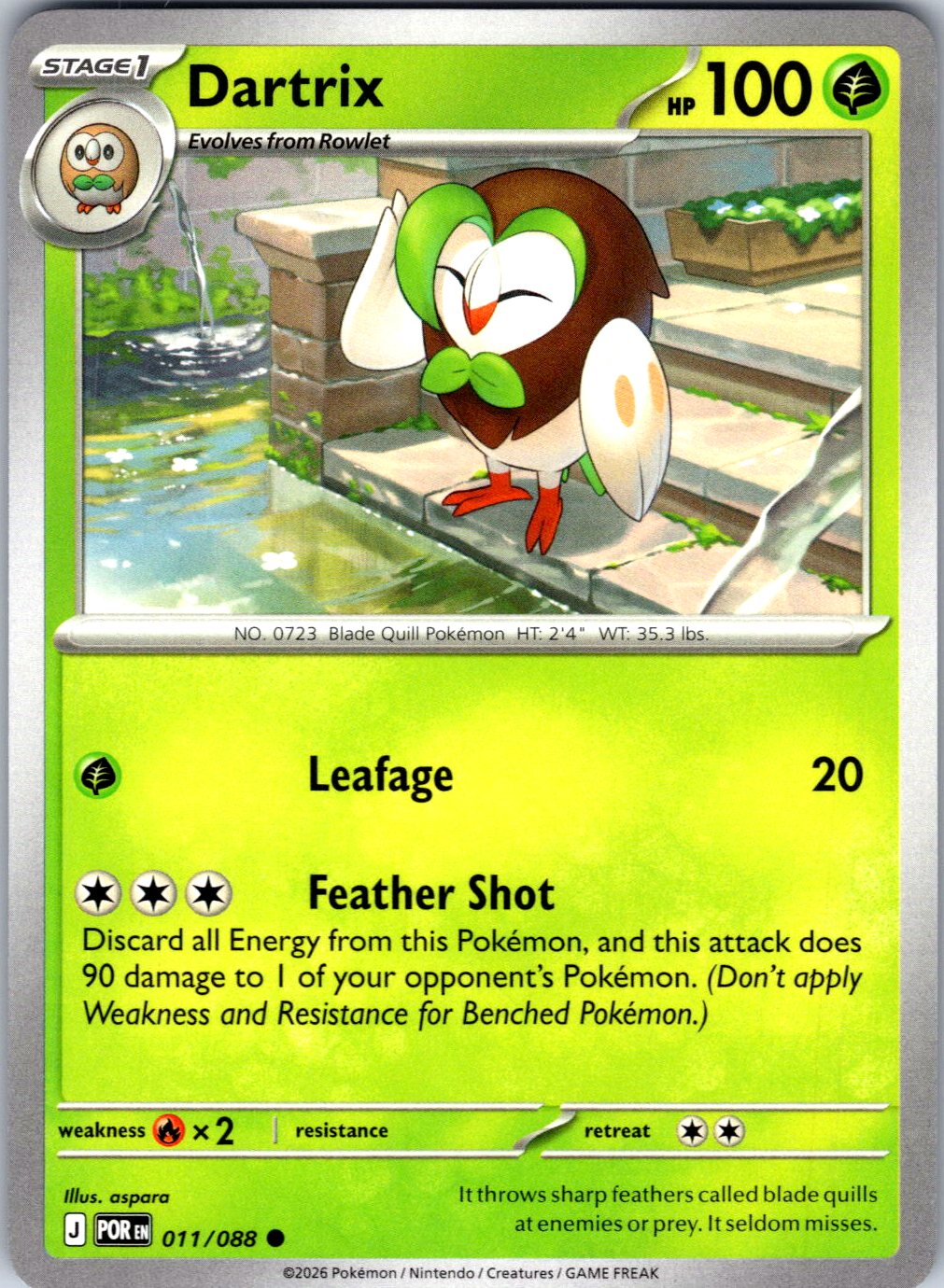 ME03: Perfect Order #011/088 Dartrix