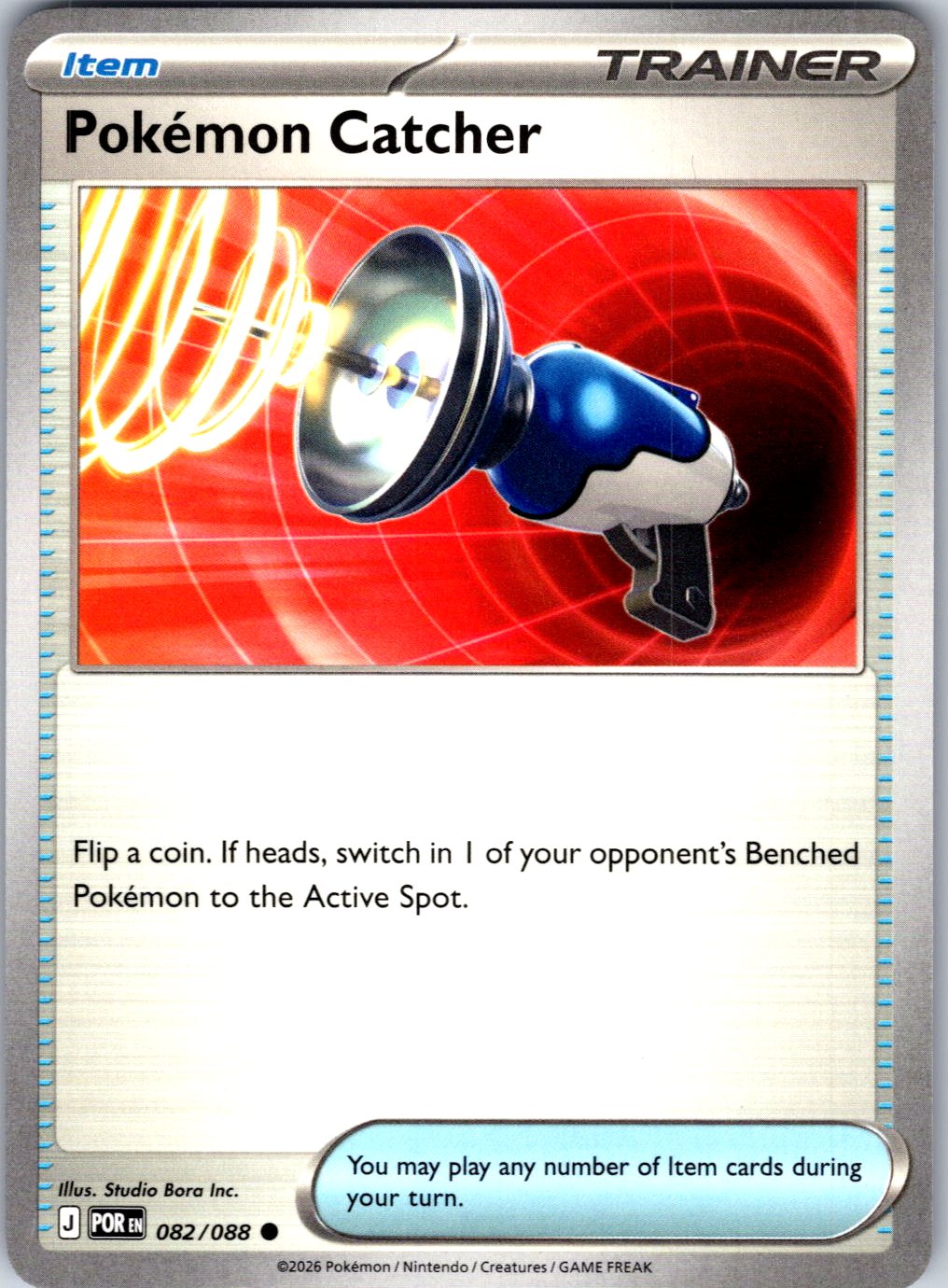 ME03: Perfect Order #082/088 Pokemon Catcher