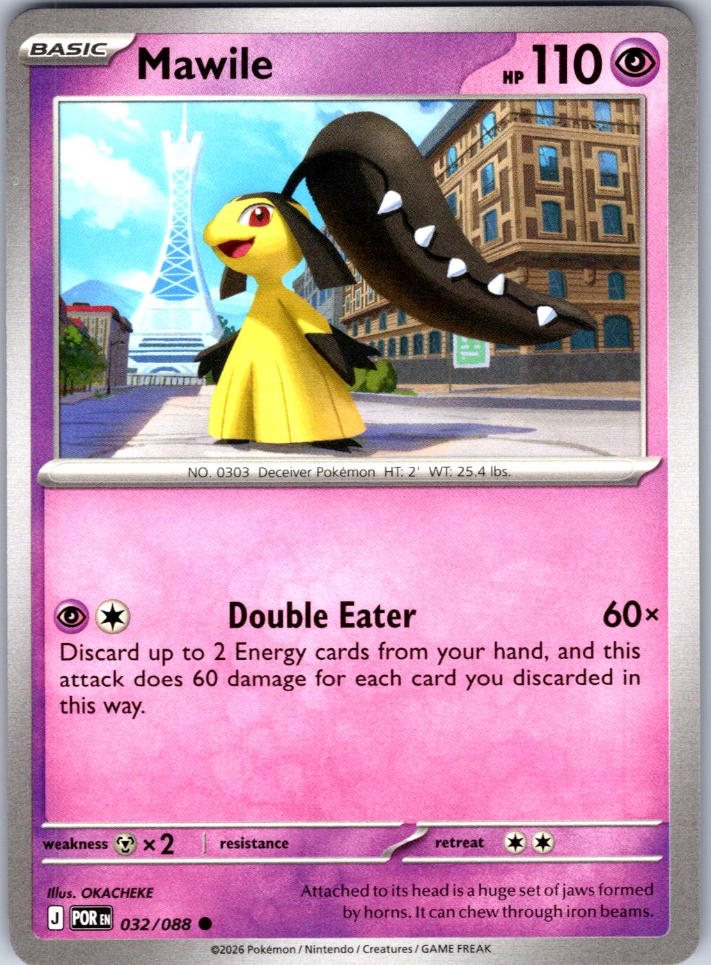 ME03: Perfect Order #032/088 Mawile
