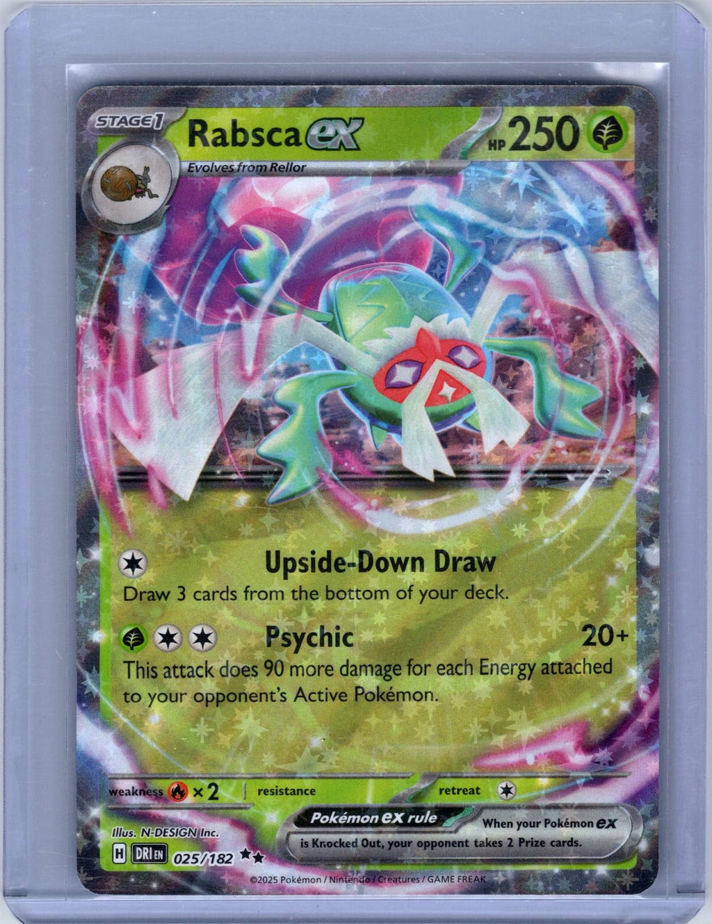Rabsca ex #025/182 SV10: Destined Rivals Holo
