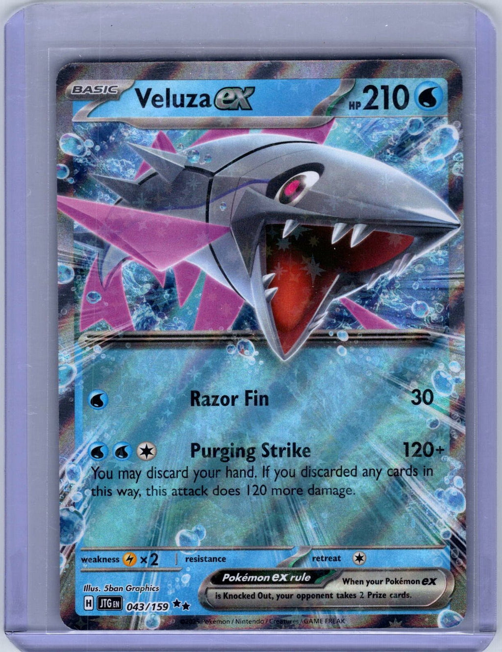 Veluza ex #043/159 SV09: Journey Together Holo