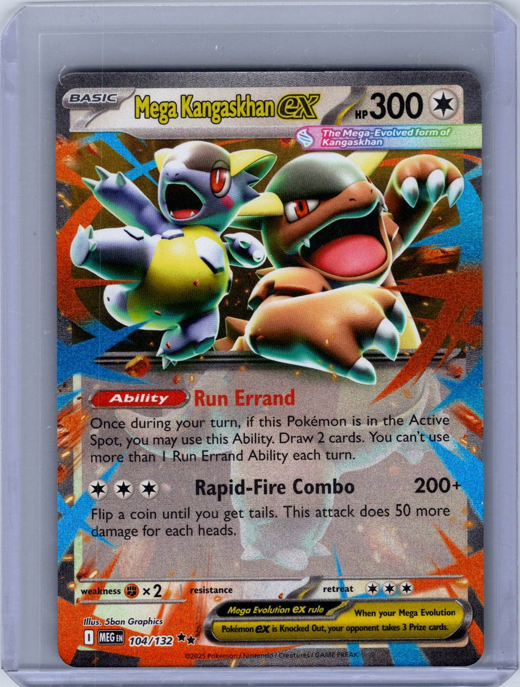 Mega Kangaskhan ex #051/063 m1S: Mega Symphonia Japanese, Holo