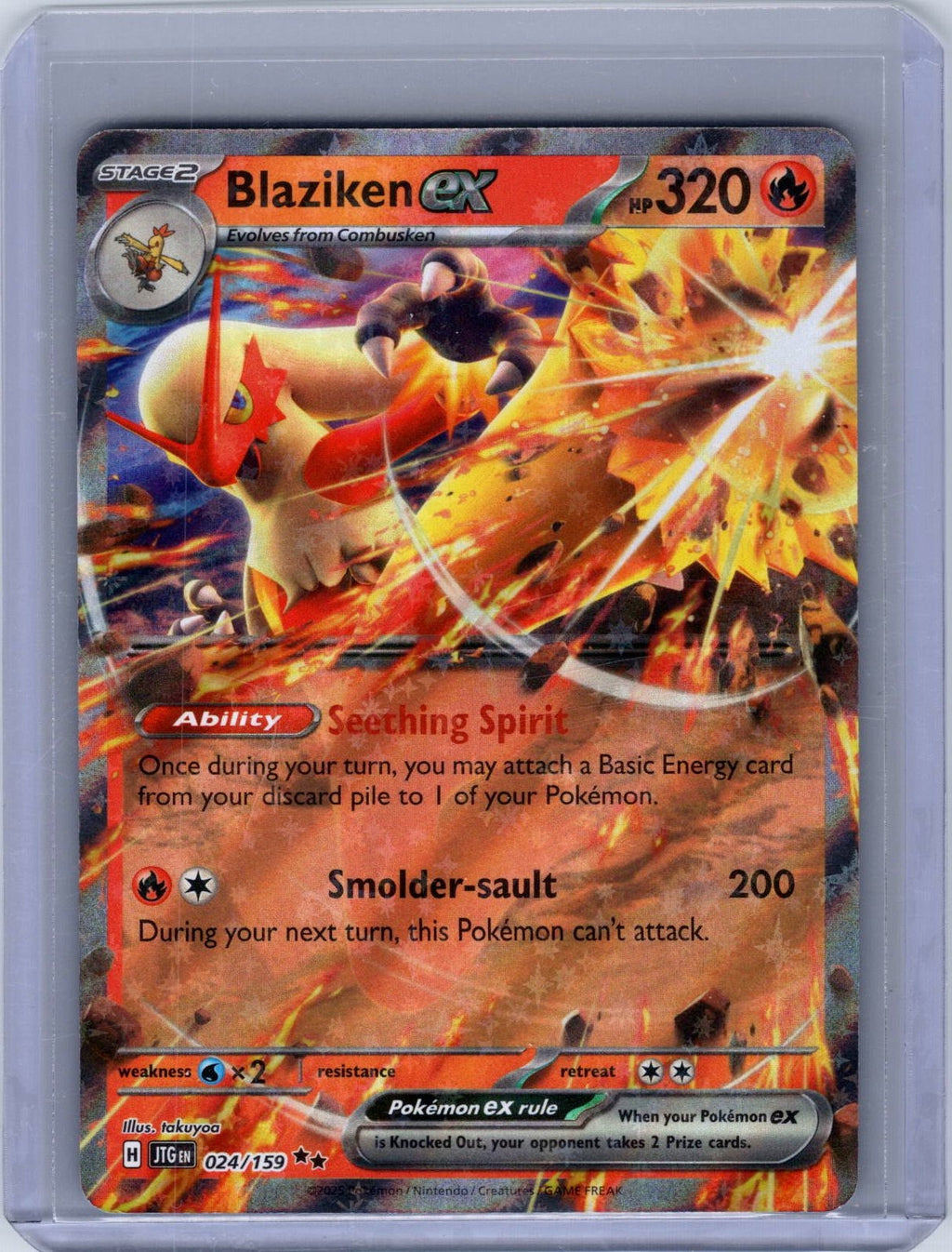 Blaziken ex #024/159 SV09: Journey Together Holo