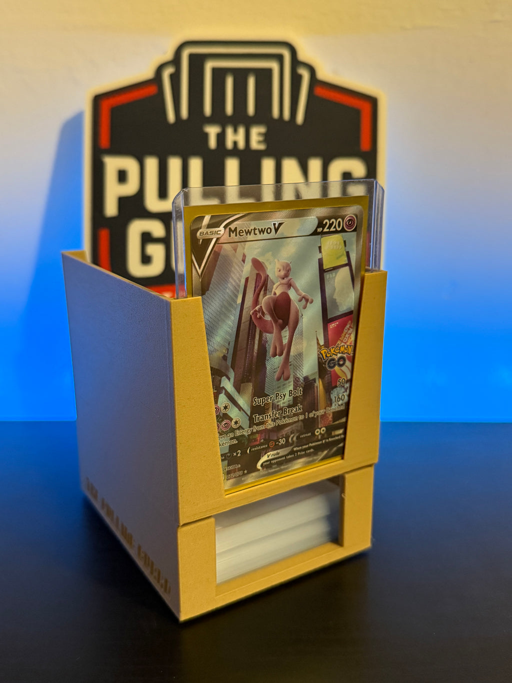 The Pulling Guard - Penny Sleeve and Premium Top loader Dispenser & Organizer - Protect Your Pull! - Solid Colors