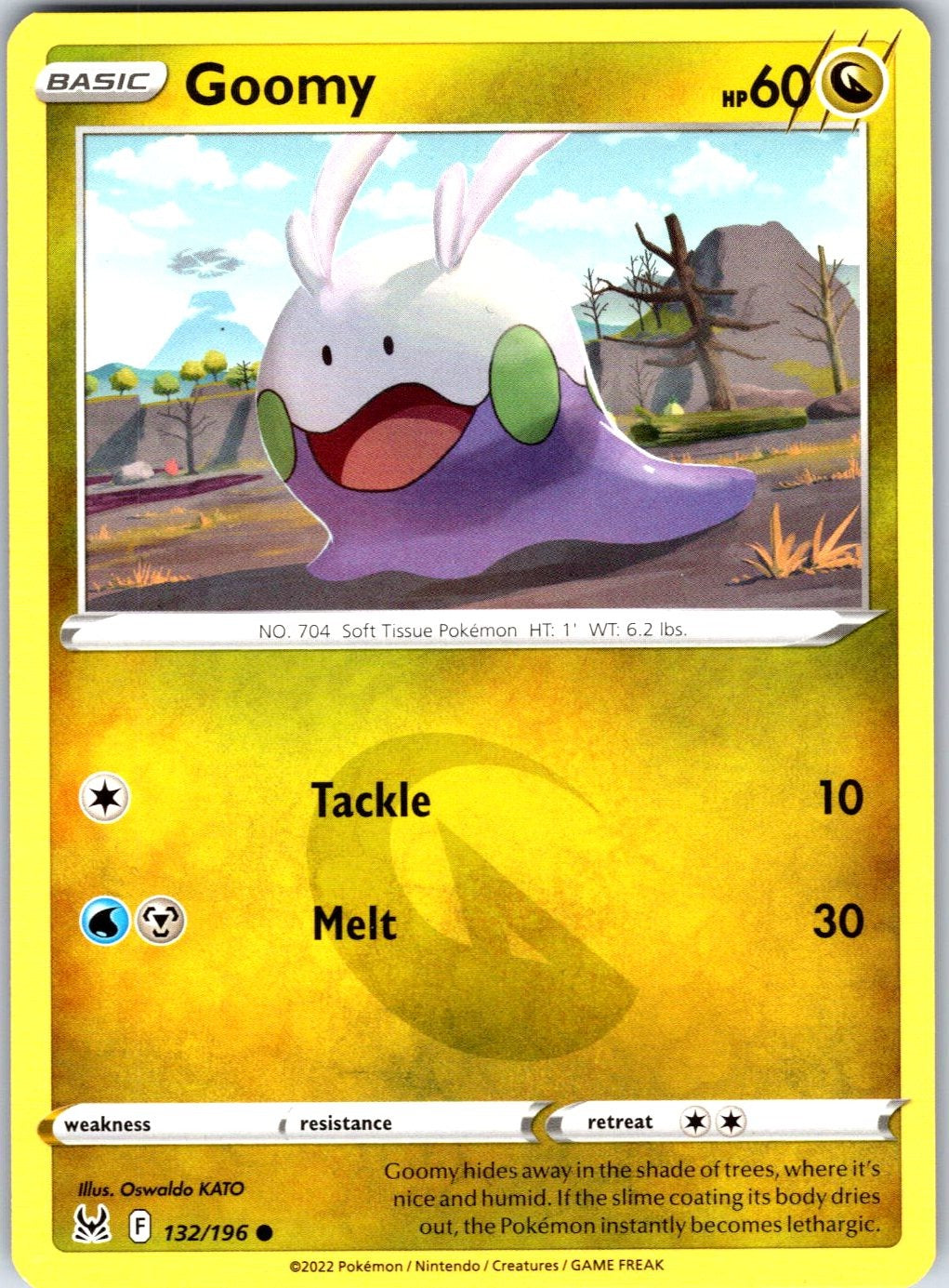 Goomy #132/196 SWSH11: Lost Origin Common