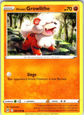 Hisuian Growlithe #083/196 SWSH11: Lost Origin Common