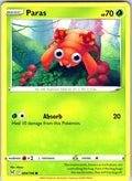 Paras #004/196 SWSH11: Lost Origin Common