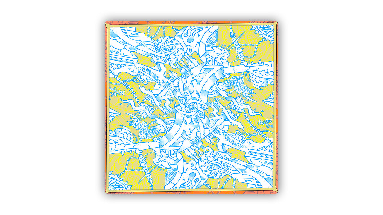 Auto Mat Grainlur White 2 Player Cloth Playmat