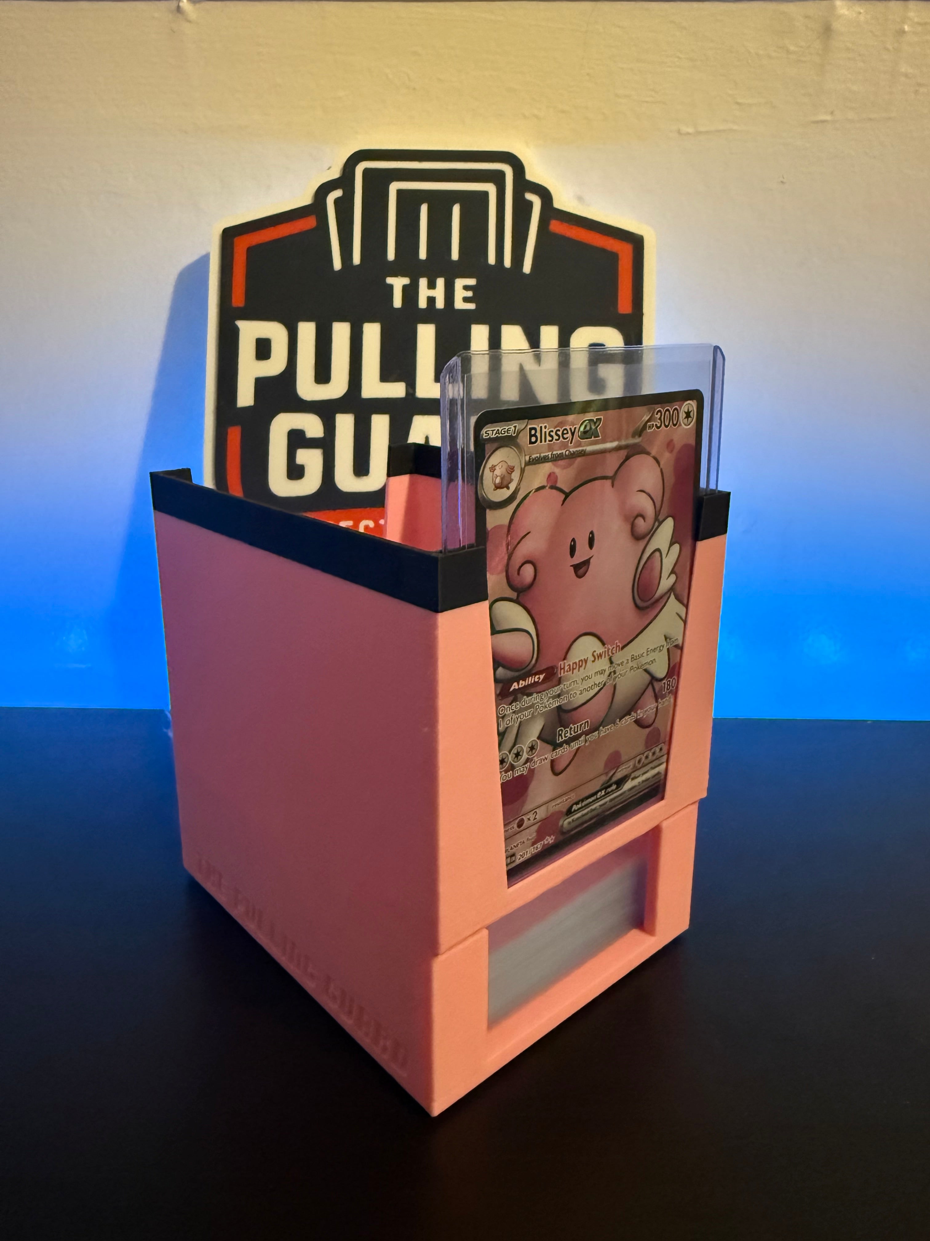 The Pulling Guard - Penny Sleeve and Premium Top loader Dispenser & Organizer - Protect Your Pull! - Solid Colors