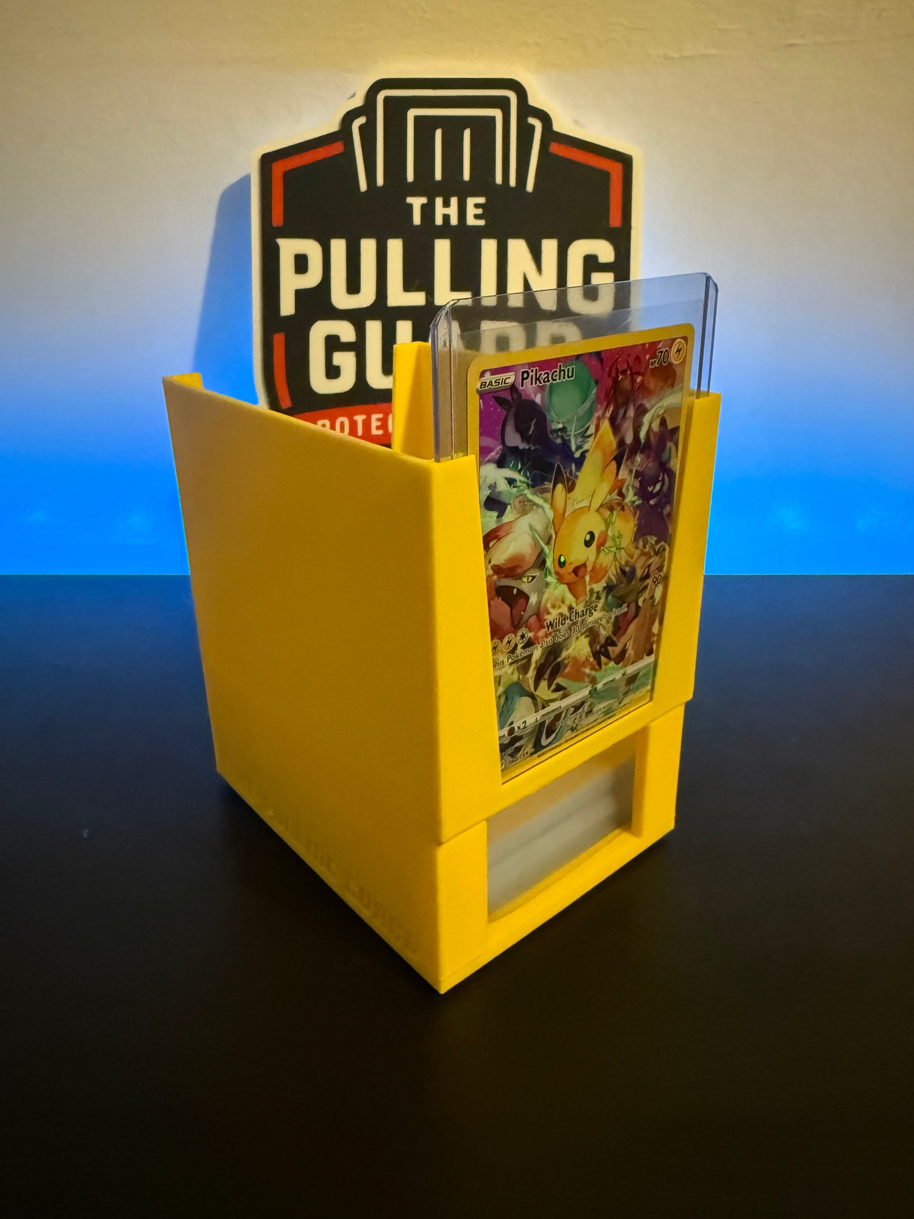The Pulling Guard - Penny Sleeve and Premium Top loader Dispenser & Organizer - Protect Your Pull! - Solid Colors