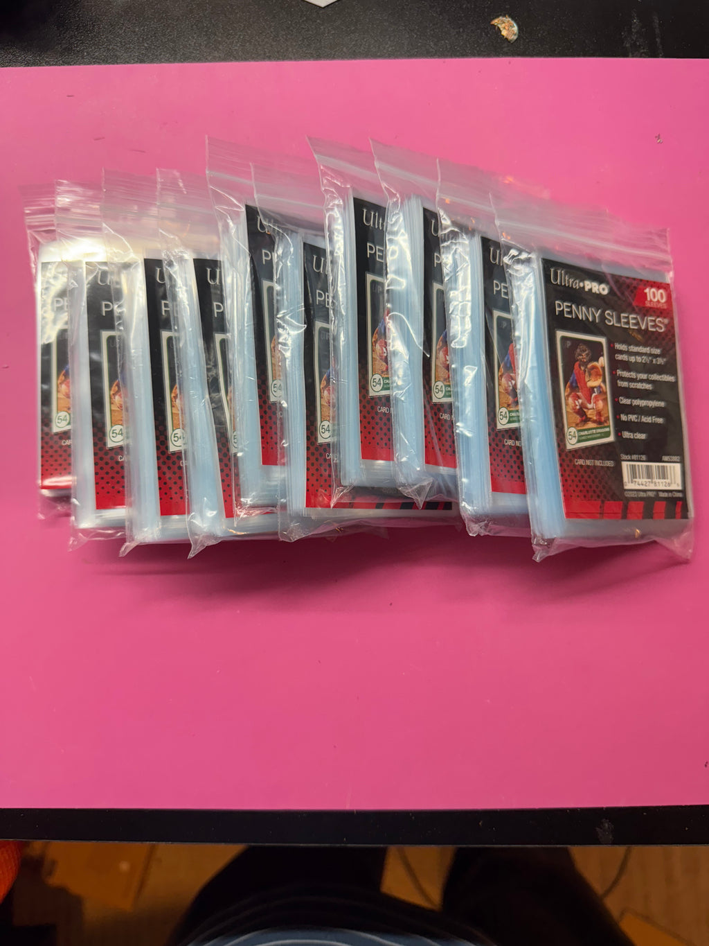 Ultra Pro Premium Penny Sleeve - 2.5" x 3.5" up to 35 pt. - The Industry Standard