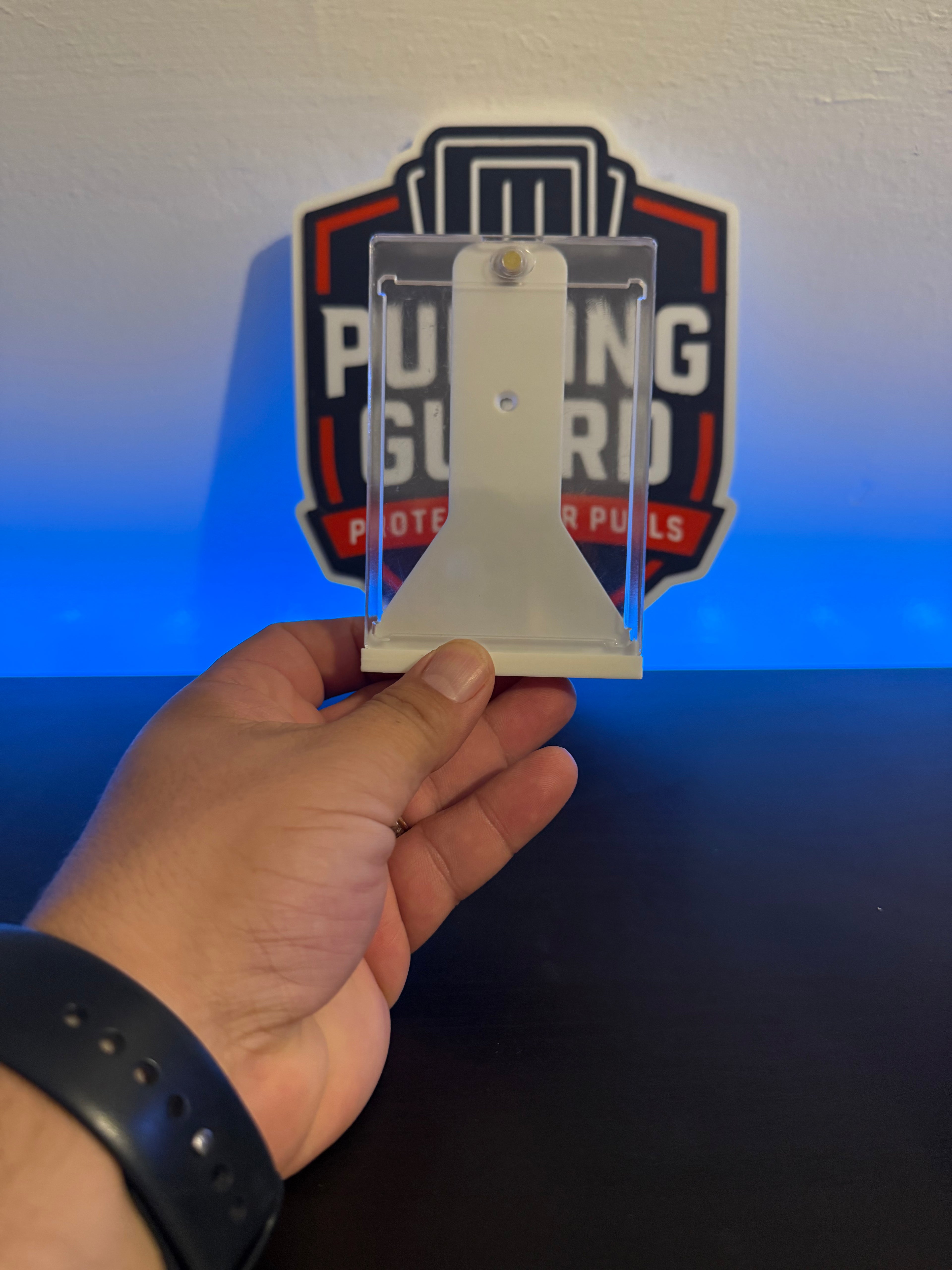 Magnetic Wall Mounted Acrylic Card Case Holder For Card Cases Up To 360 pt