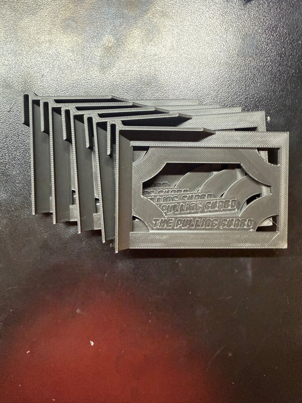 WIDE 20 Pack - Card Storage Clips for Single Row Boxes - Single Color Bulk Packs