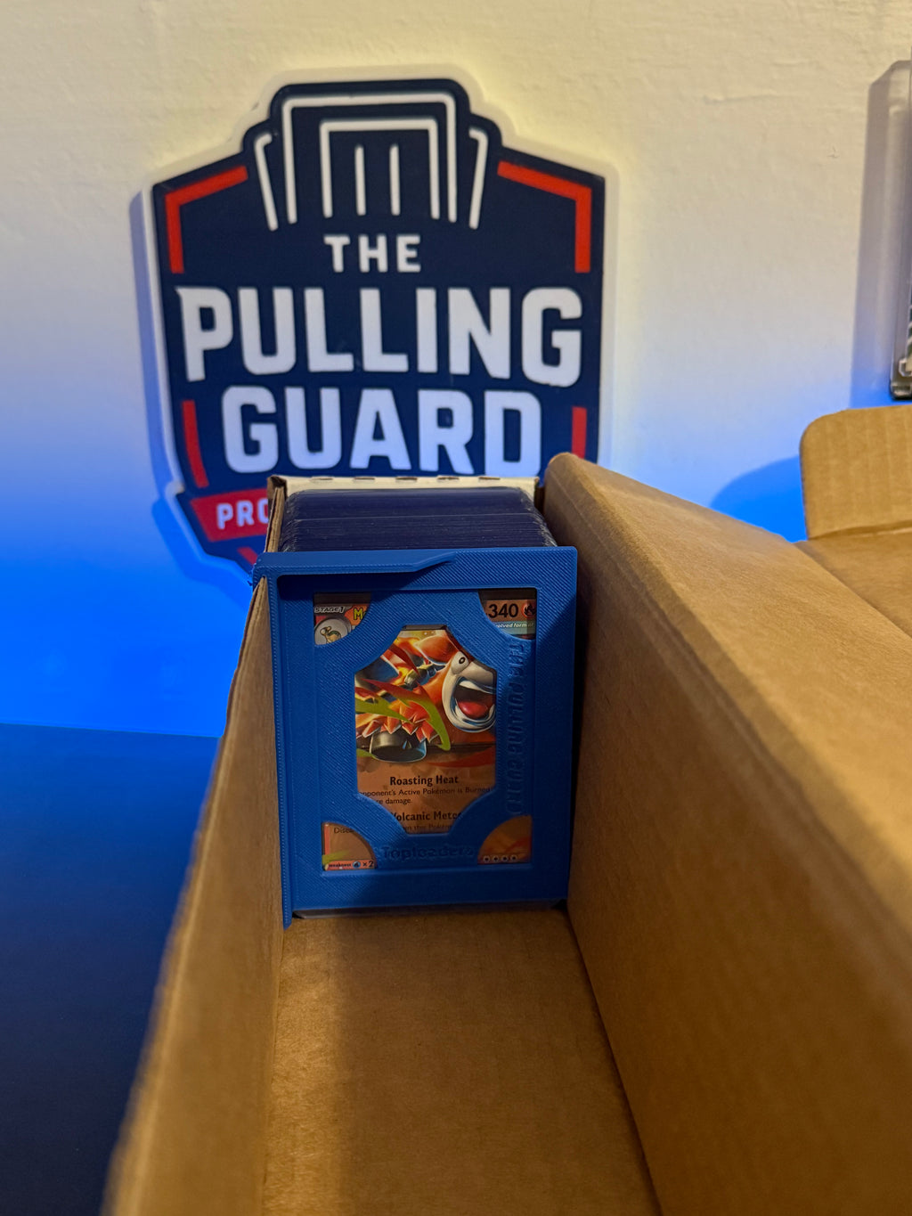 4 Pack Toploader Card Box Storage Clips (TALL) - by The Pulling Guard