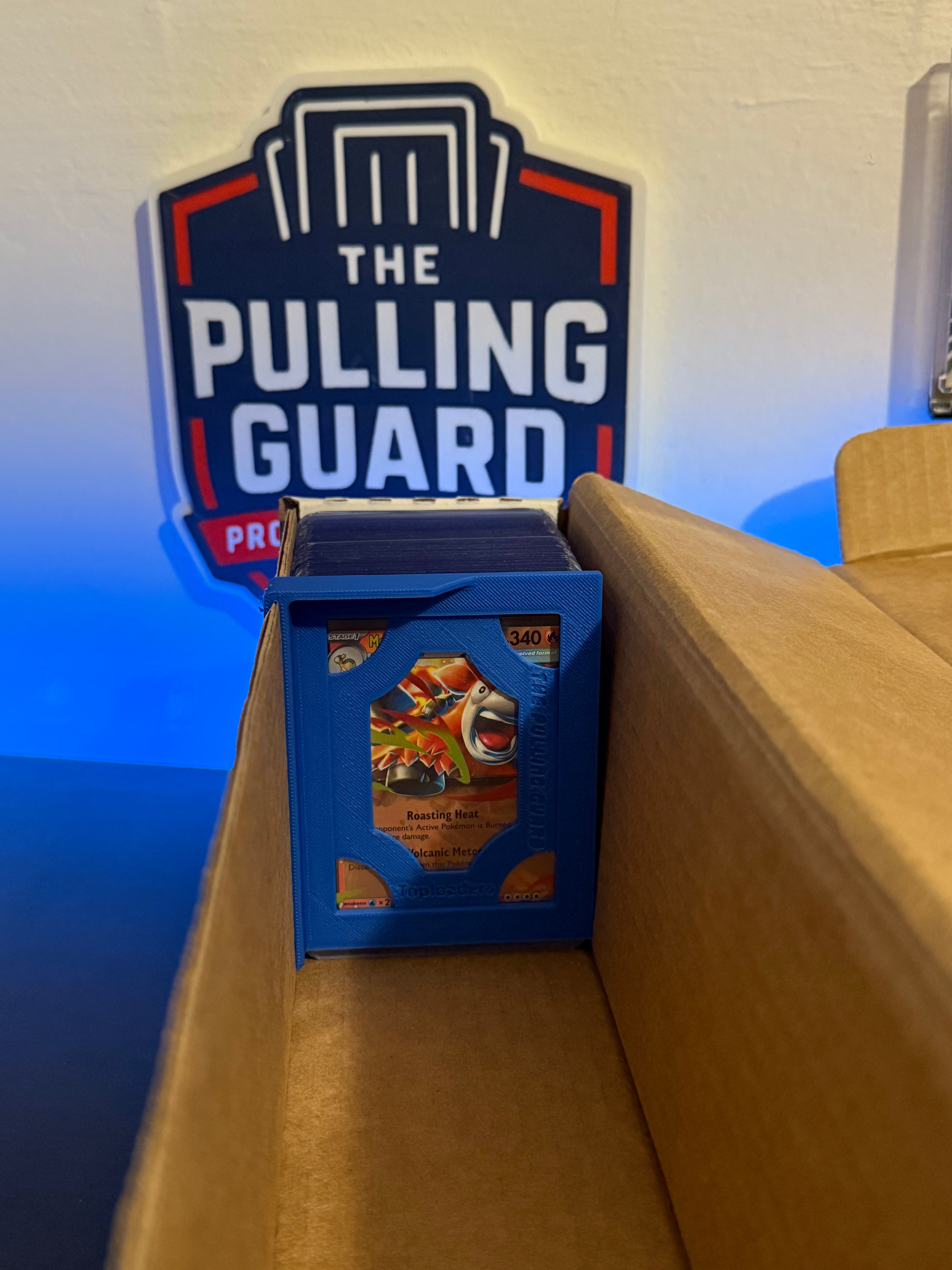 4 Pack Toploader Card Box Storage Clips (TALL) - by The Pulling Guard