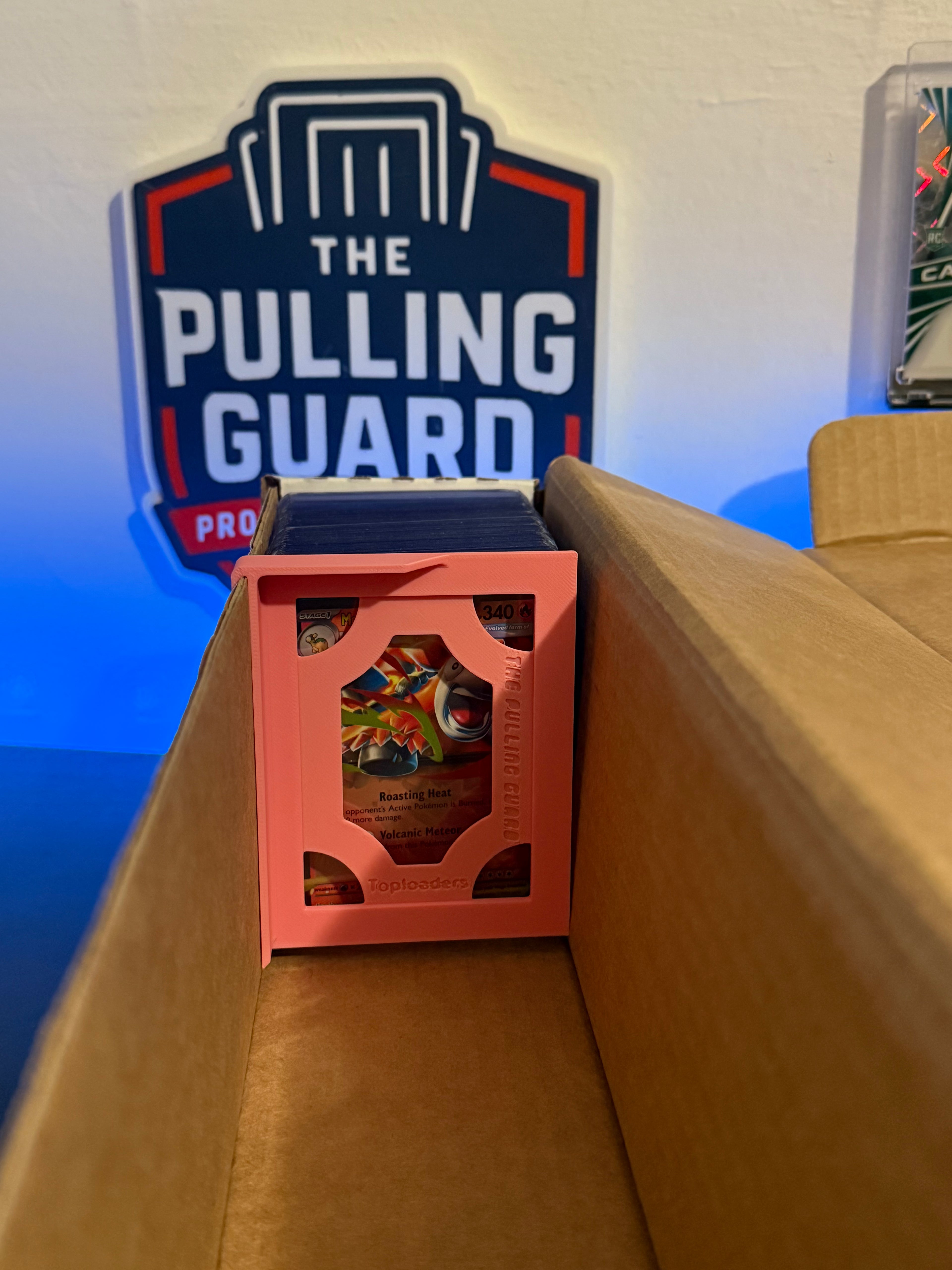 4 Pack Toploader Card Box Storage Clips (TALL) - by The Pulling Guard