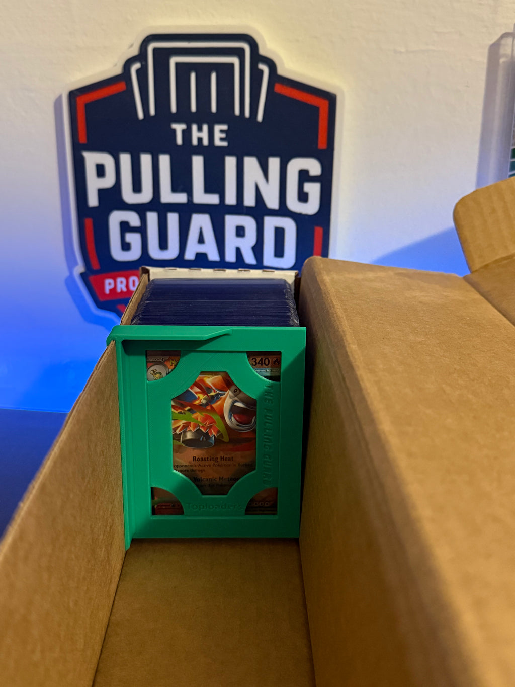 4 Pack Toploader Card Box Storage Clips (TALL) - by The Pulling Guard