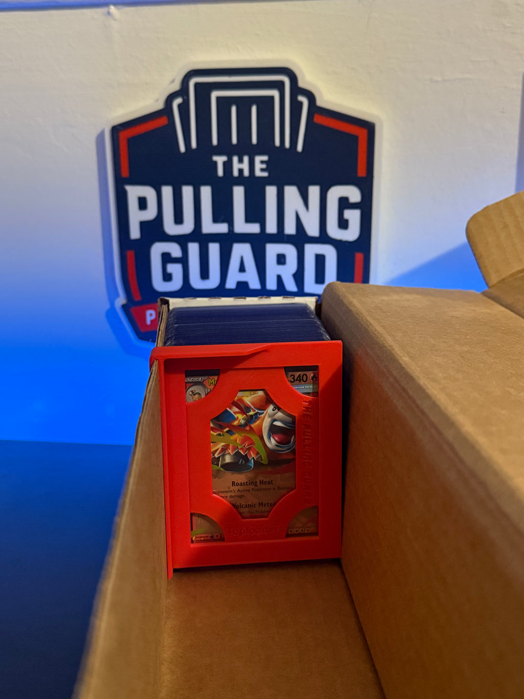 4 Pack Toploader Card Box Storage Clips (TALL) - by The Pulling Guard