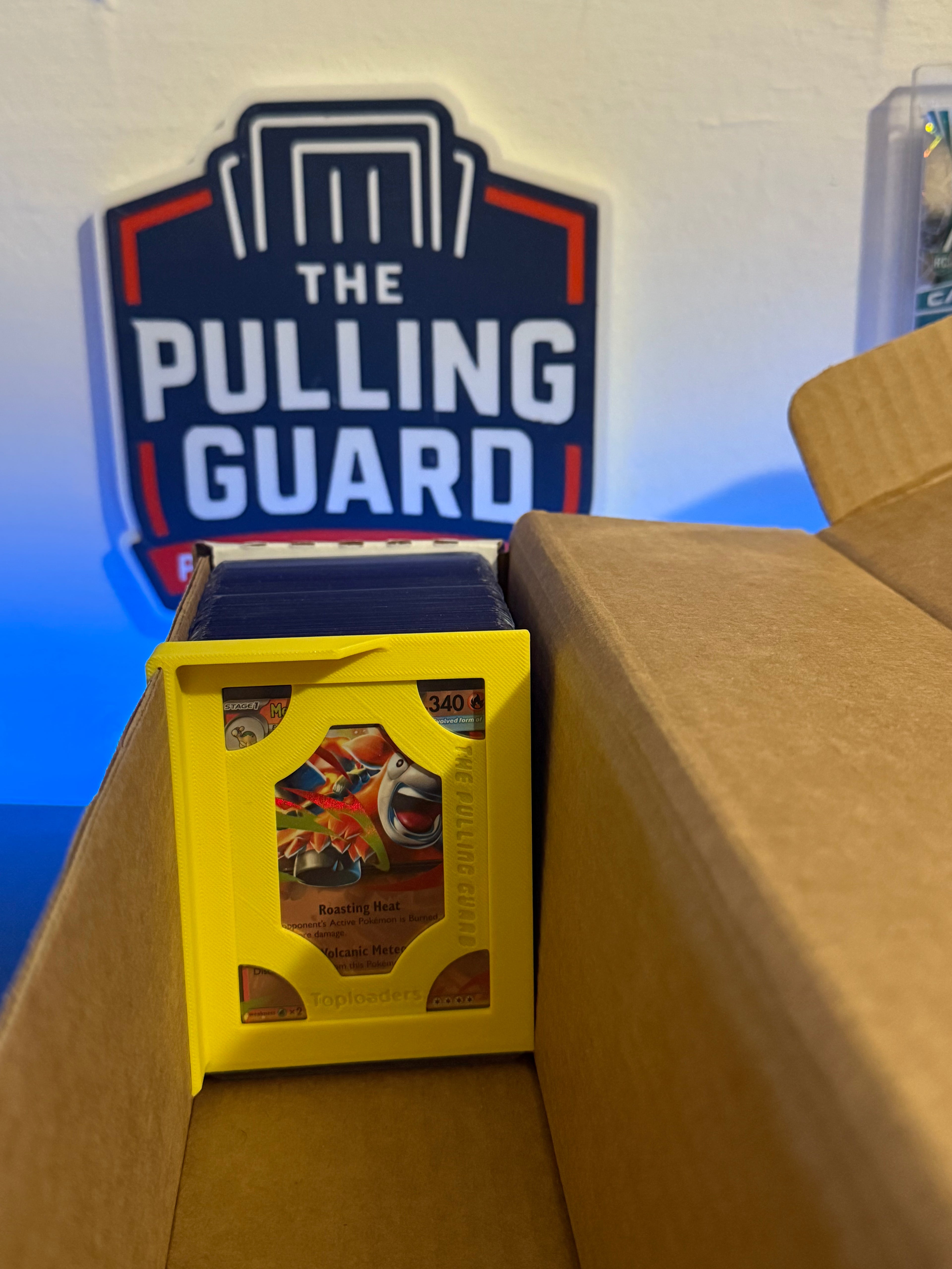 4 Pack Toploader Card Box Storage Clips (TALL) - by The Pulling Guard