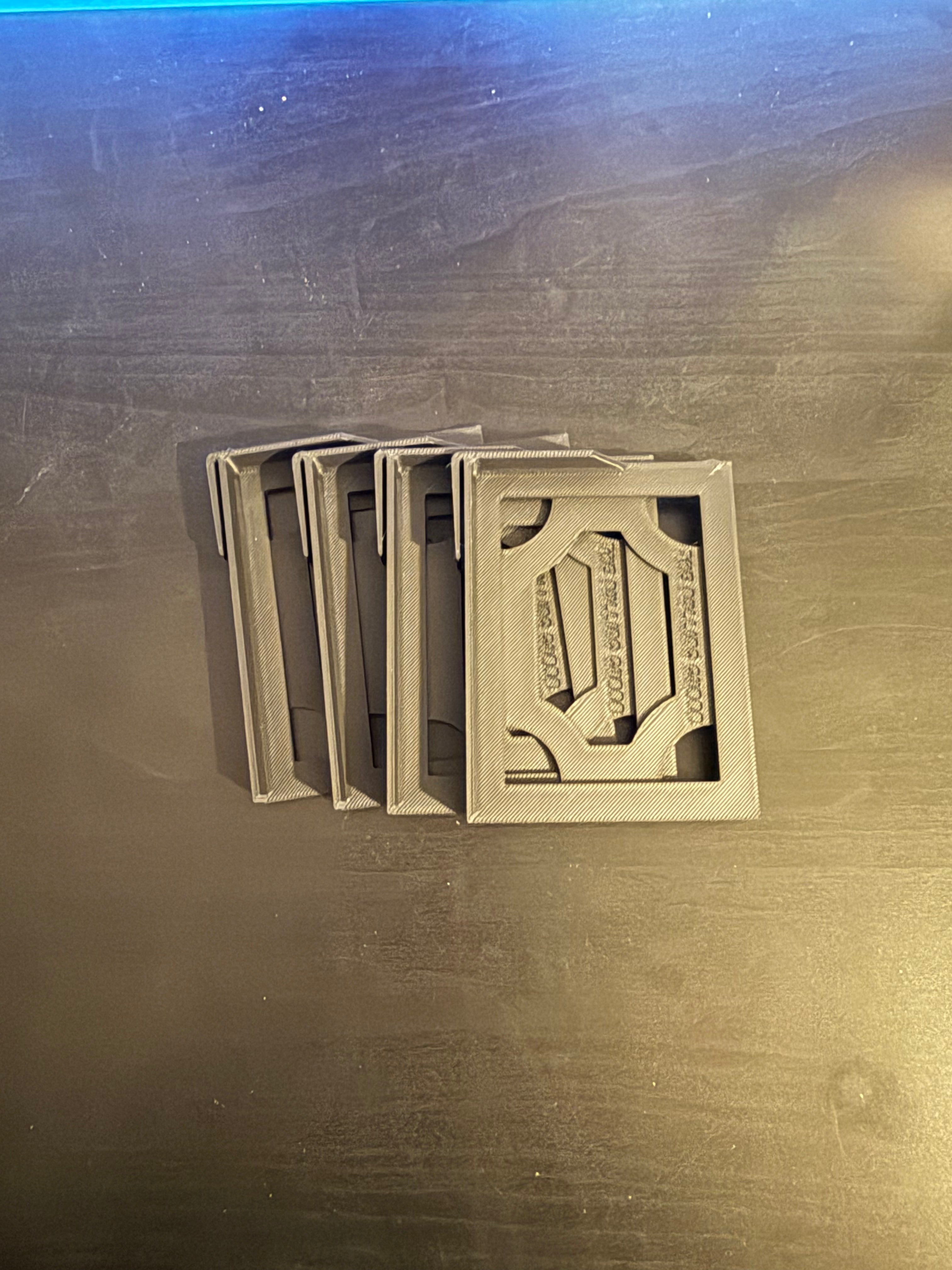 4 Pack Toploader Card Box Storage Clips (TALL) - by The Pulling Guard