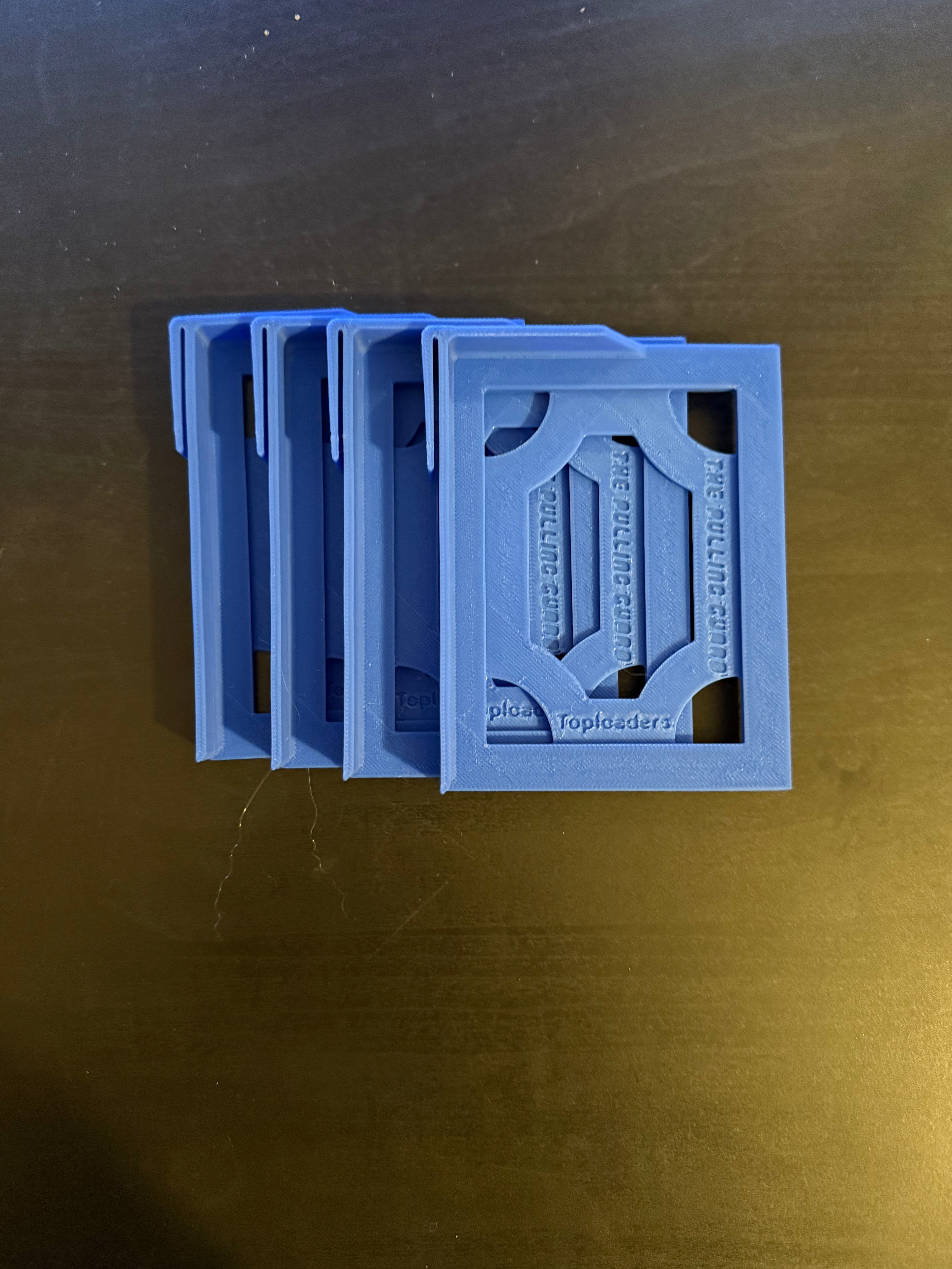 4 Pack Toploader Card Box Storage Clips (TALL) - by The Pulling Guard