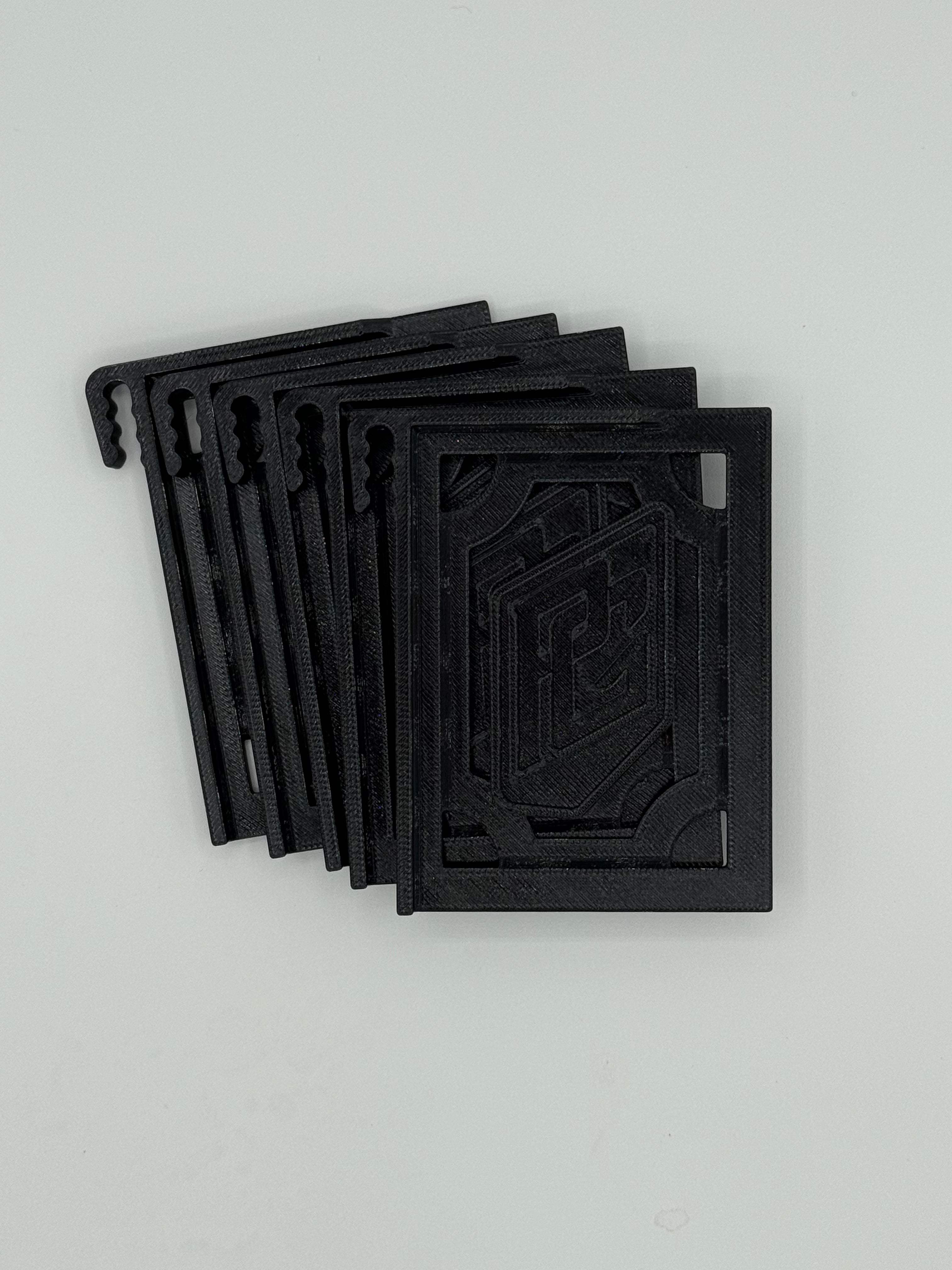 Tall 5 Pack Monster Box Card Storage Clips v 3.0 for Multi-Row Storage Boxes - by The Pulling Guard