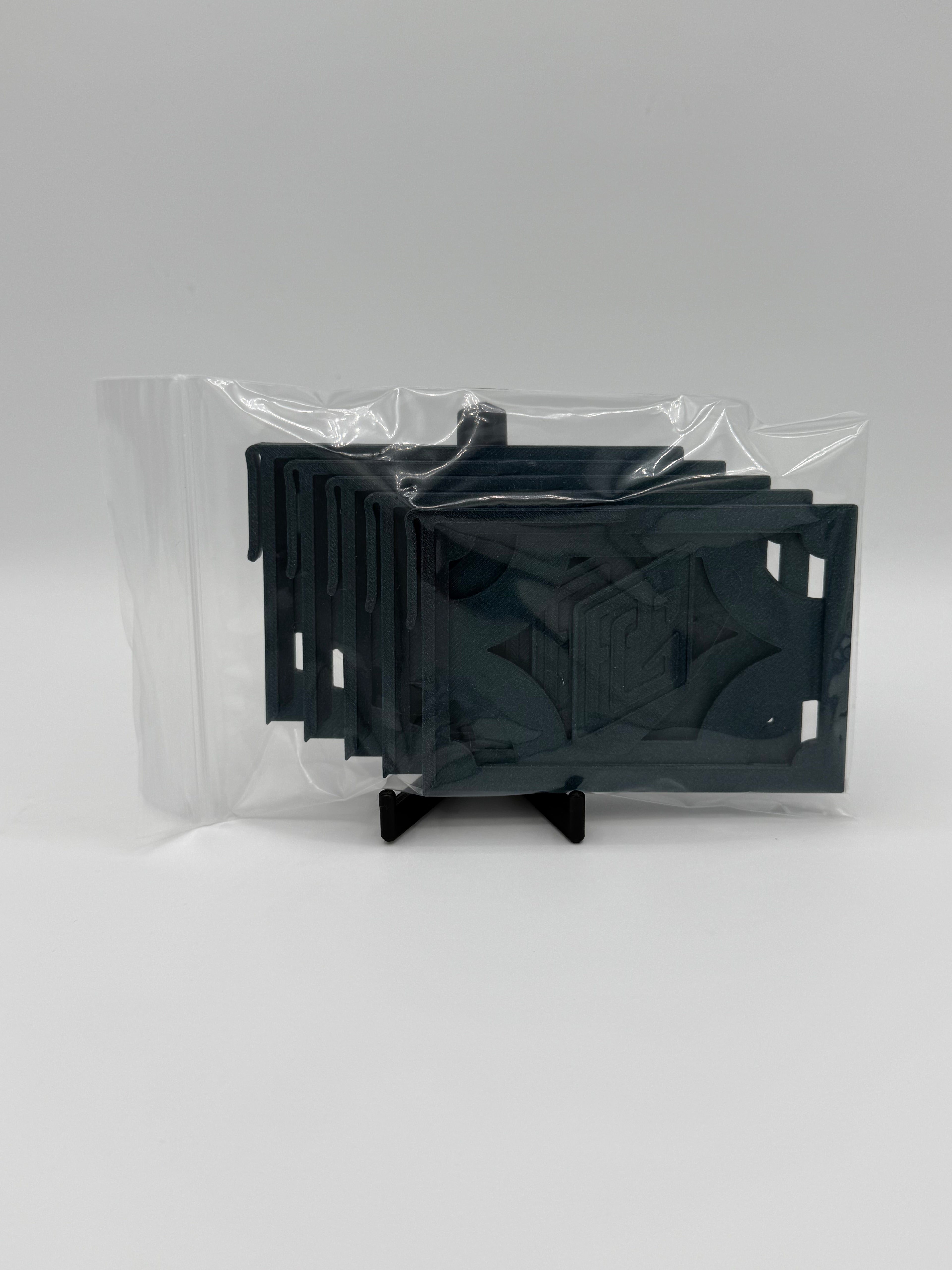 WIDE Single Row Cardboard Card Storage Clips v 3.0 - 5 Pack