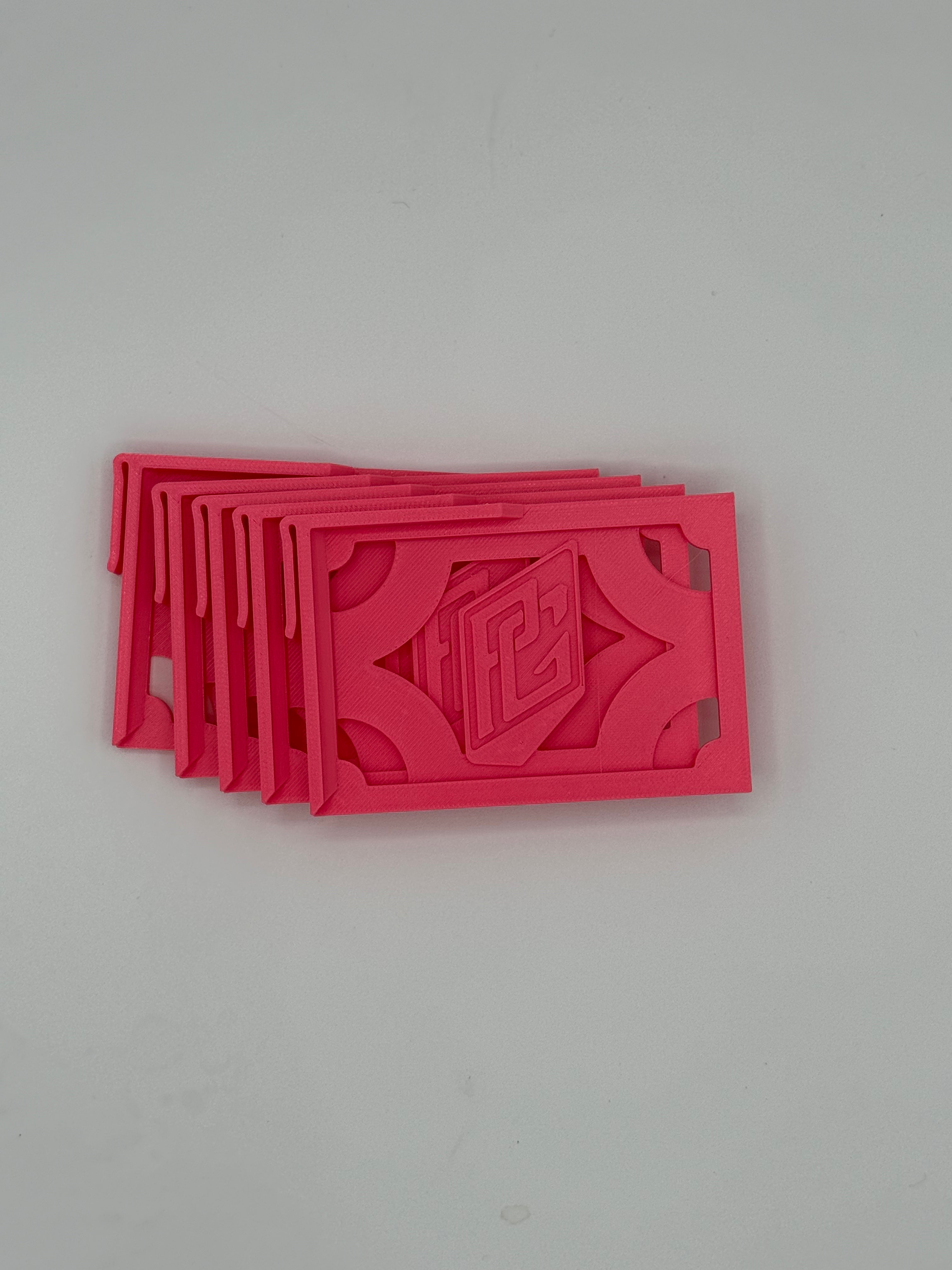 WIDE Single Row Cardboard Card Storage Clips v 3.0 - 5 Pack