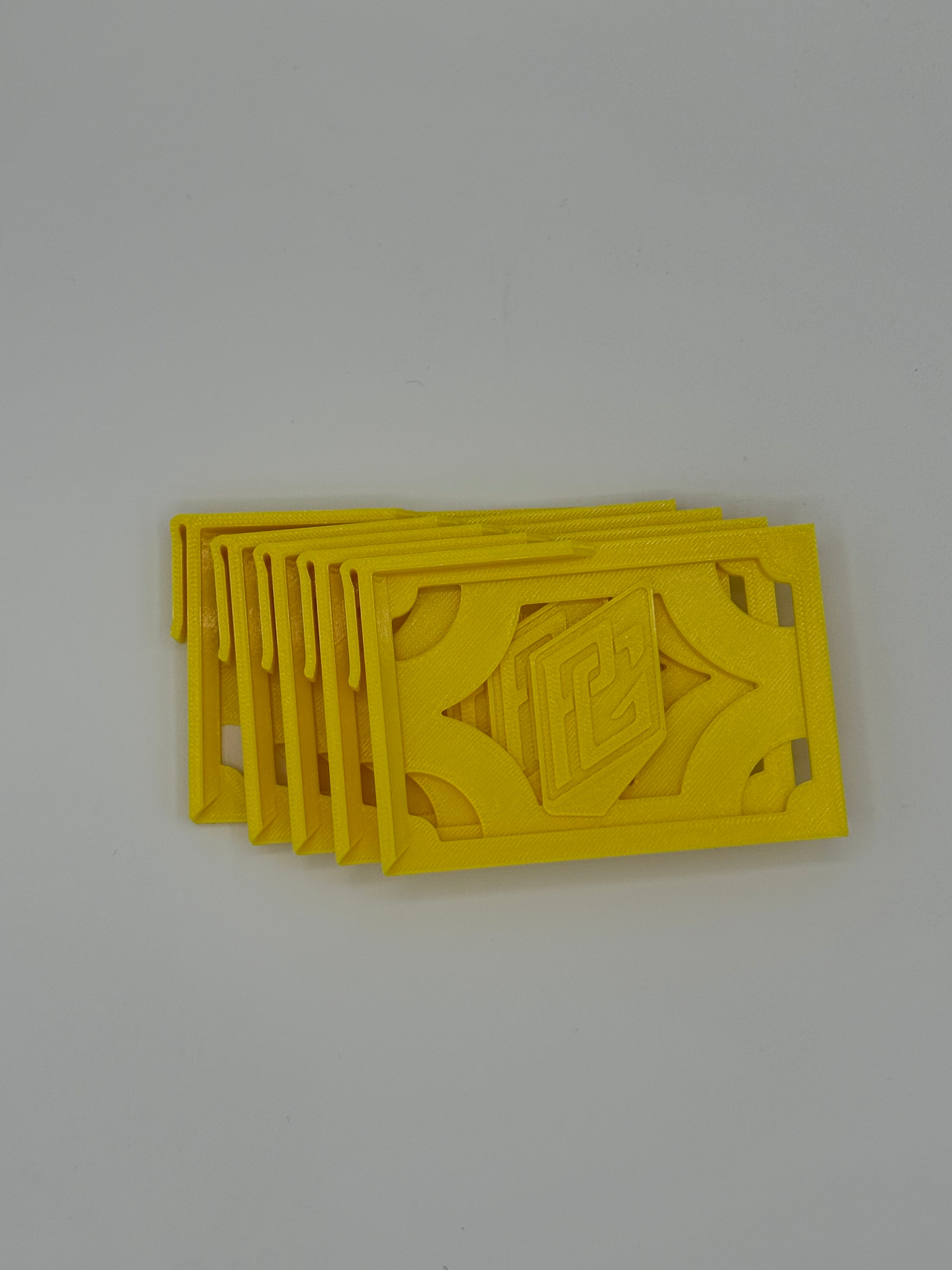 WIDE Single Row Cardboard Card Storage Clips v 3.0 - 5 Pack