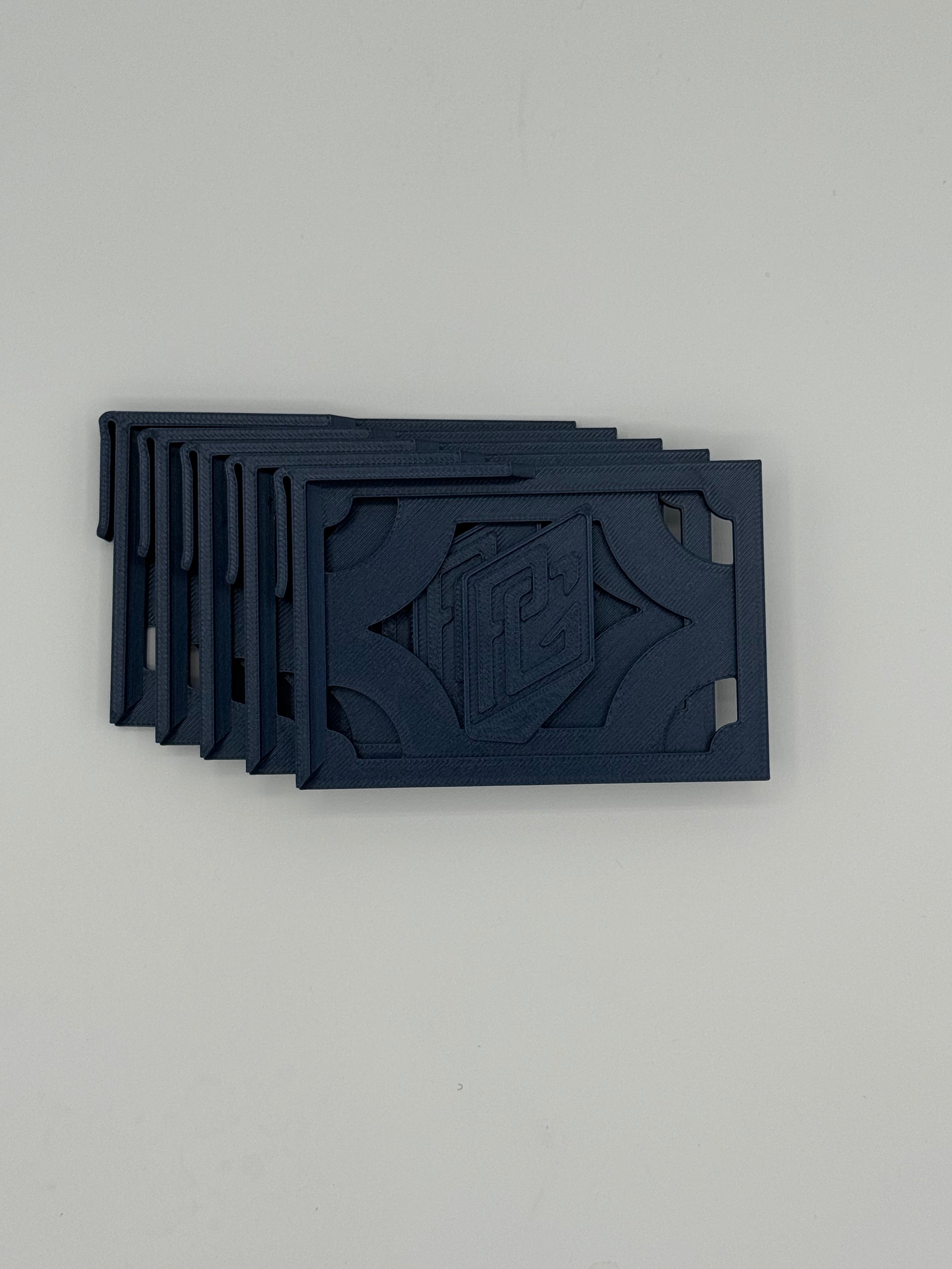 WIDE Single Row Cardboard Card Storage Clips v 3.0 - 5 Pack