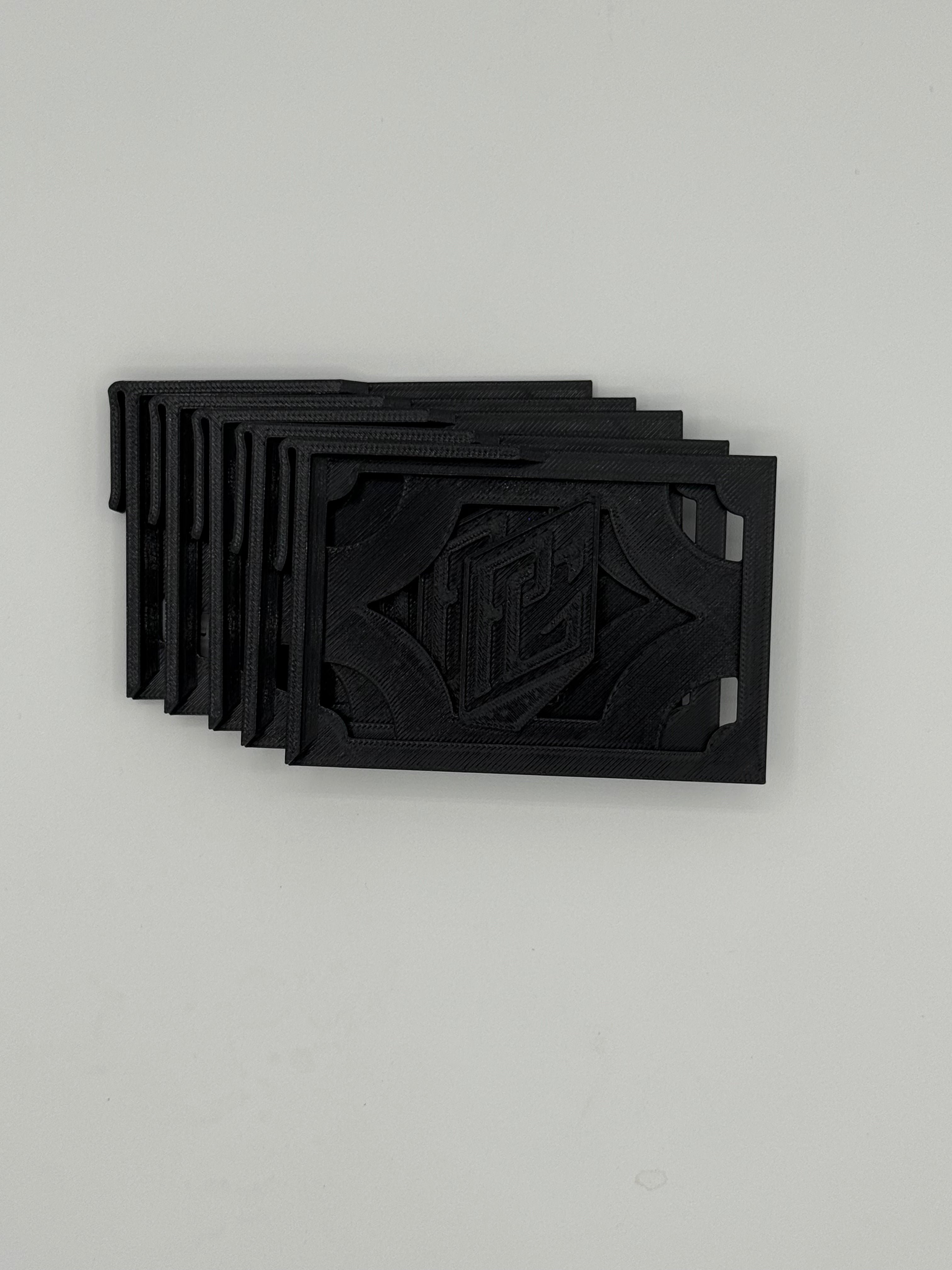 WIDE Single Row Cardboard Card Storage Clips v 3.0 - 5 Pack