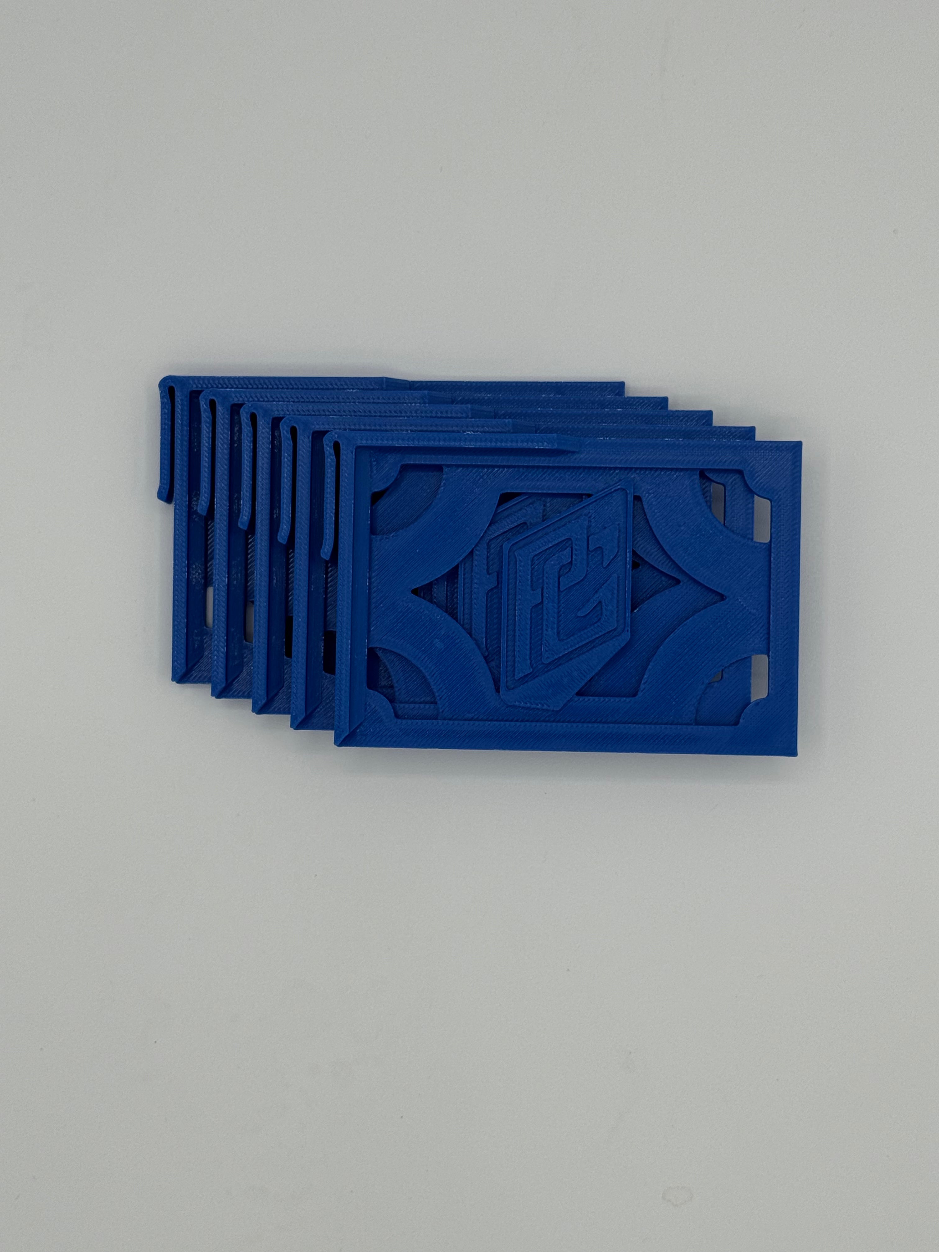 WIDE Single Row Cardboard Card Storage Clips v 3.0 - 5 Pack