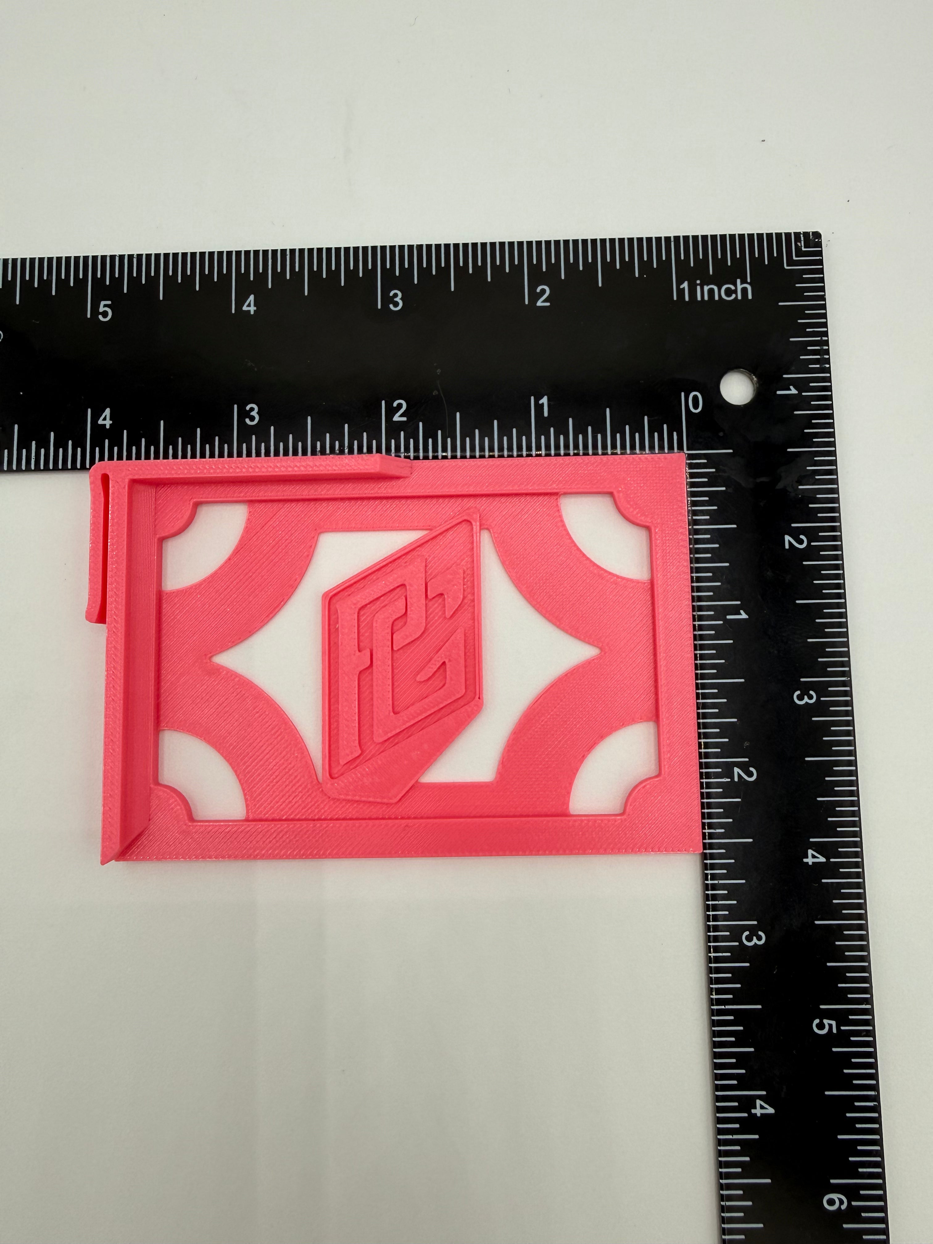 WIDE Single Row Cardboard Card Storage Clips v 3.0 - 5 Pack