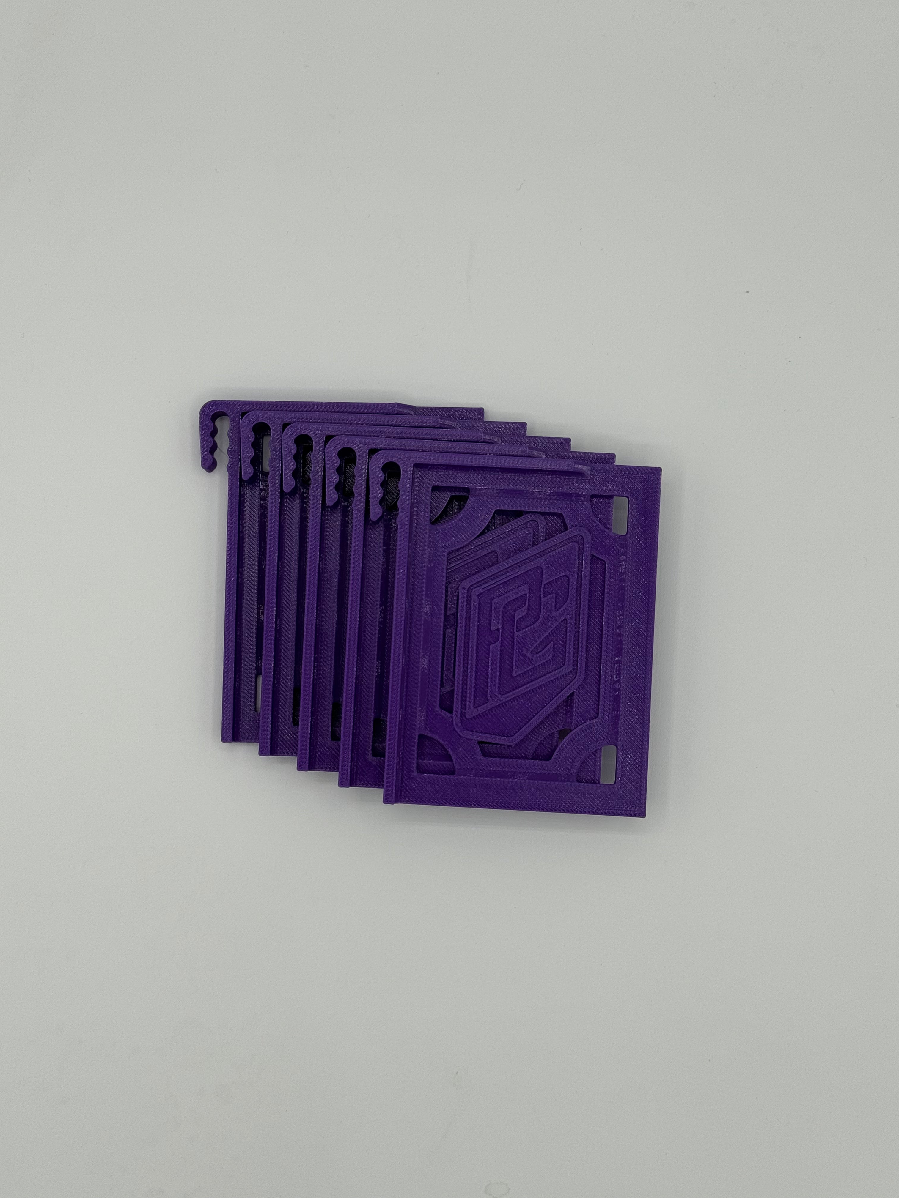 Tall 20 Pack Monster Box Card Storage Clips v 3.0  for Multi-Row Storage Boxes - by The Pulling Guard