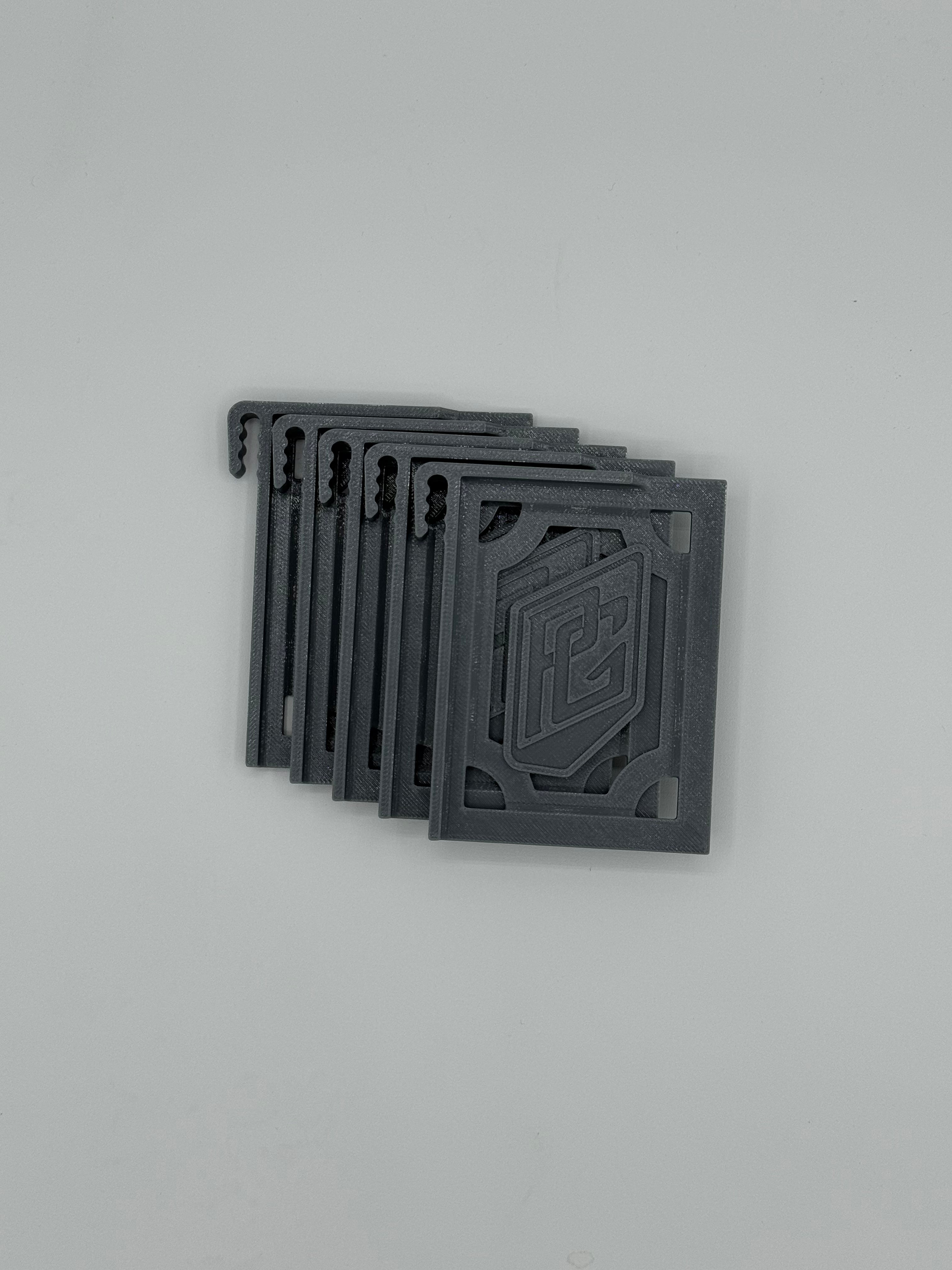 Tall 20 Pack Monster Box Card Storage Clips v 3.0  for Multi-Row Storage Boxes - by The Pulling Guard