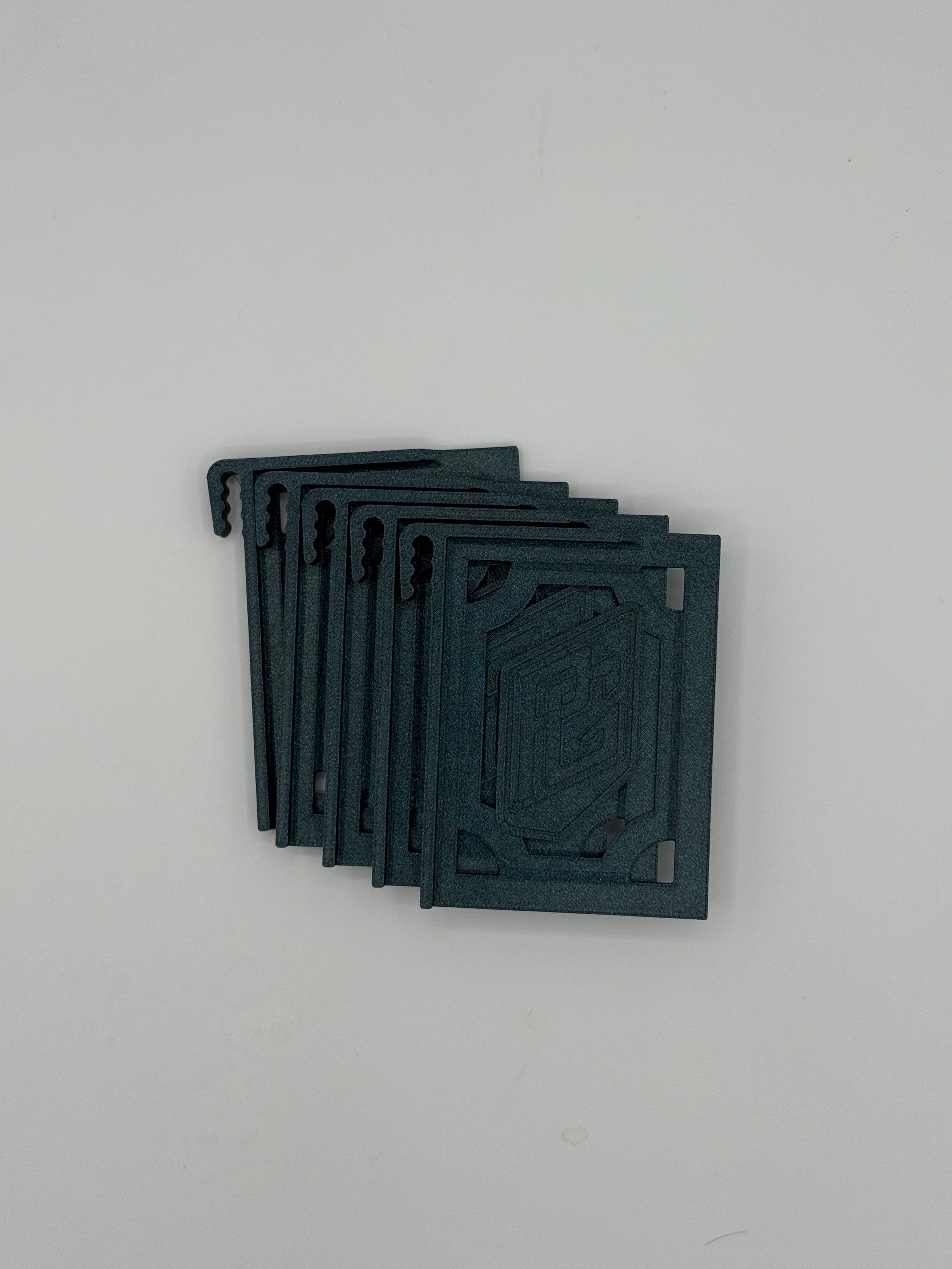 Tall 20 Pack Monster Box Card Storage Clips v 3.0  for Multi-Row Storage Boxes - by The Pulling Guard