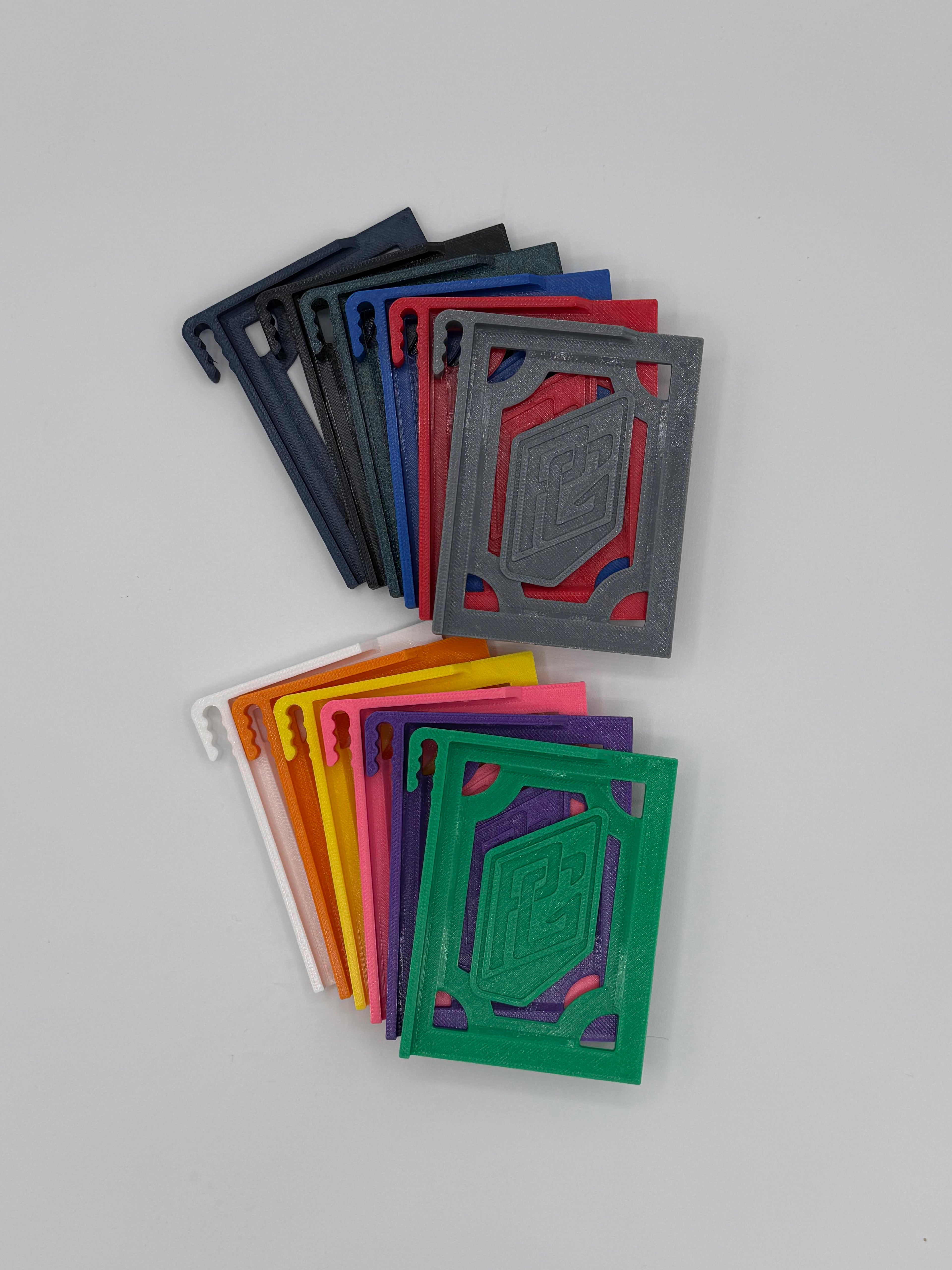 Tall 20 Pack Monster Box Card Storage Clips v 3.0  for Multi-Row Storage Boxes - by The Pulling Guard