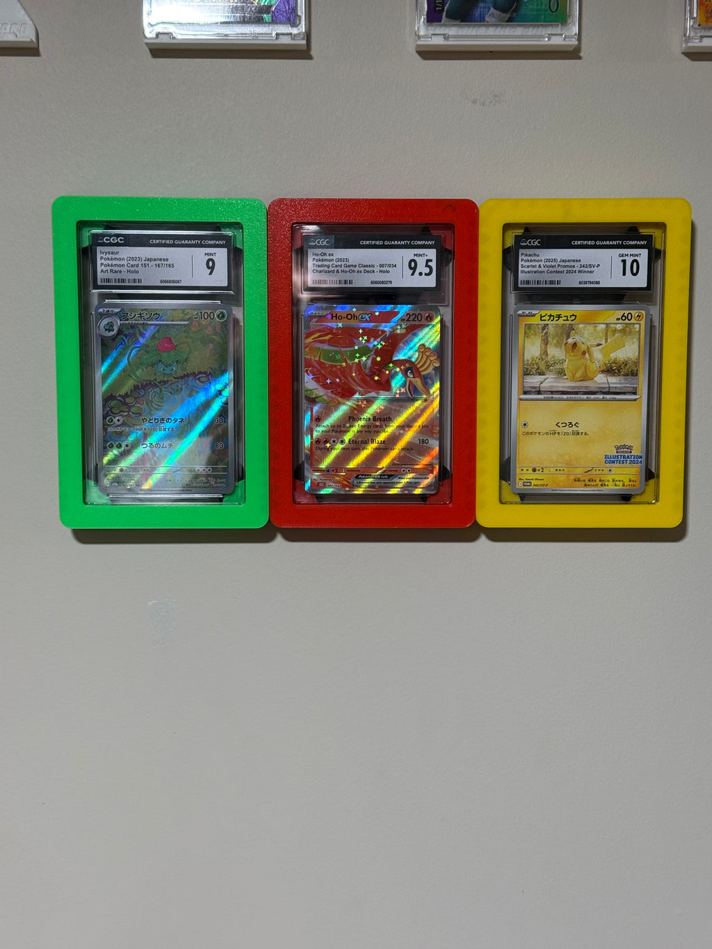Modular Graded Card Display - Infinitely Expandable Card Displays for Graded Cards