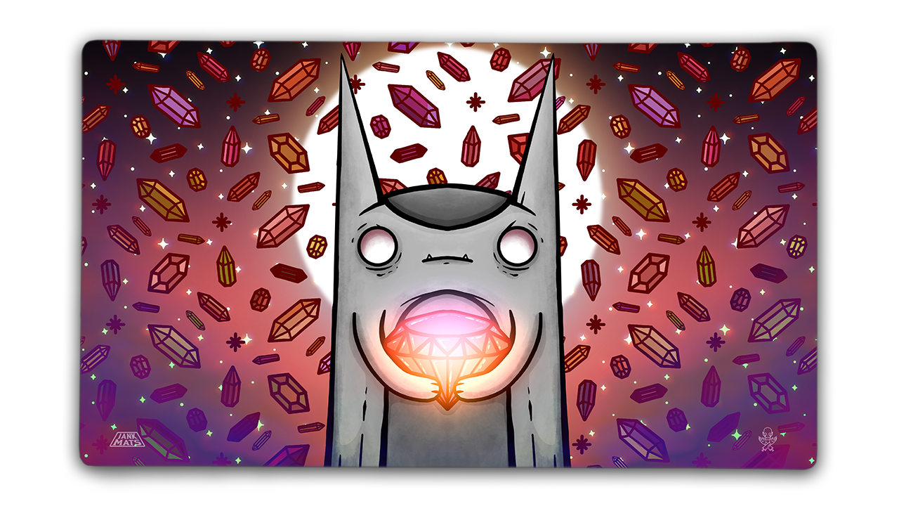 Nox Mortua Red Treasure Playmat