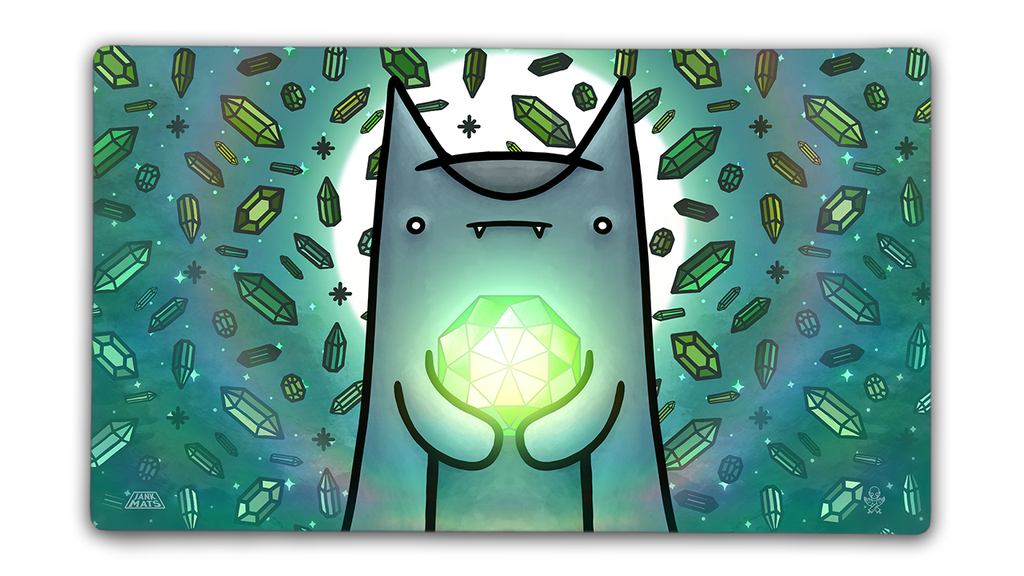 Nox Mortua Green Treasure Playmat